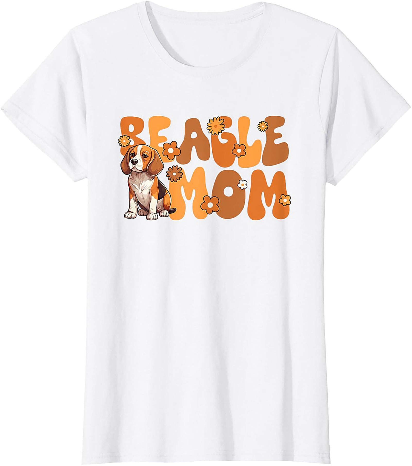 Retro Beagle Mom T-Shirt | Vintage Dog Lover Graphic Tee