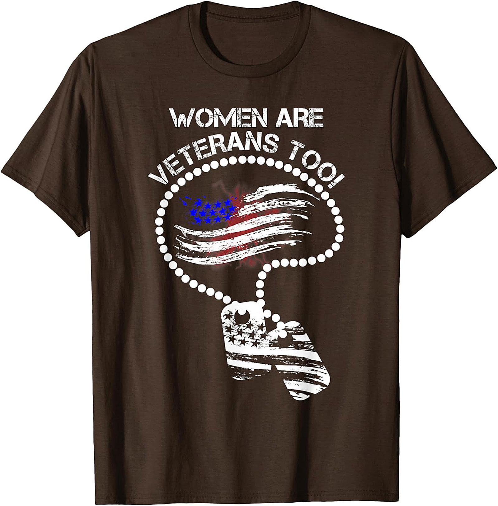 Women Are Veterans Too T-shirt | Female Veteran Tee