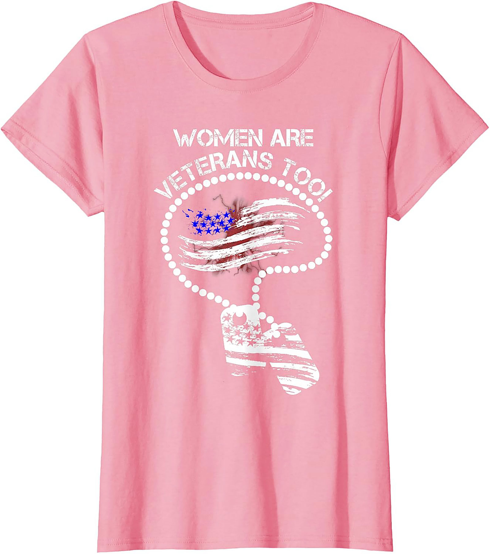 Women Are Veterans Too T-shirt | Female Veteran Tee