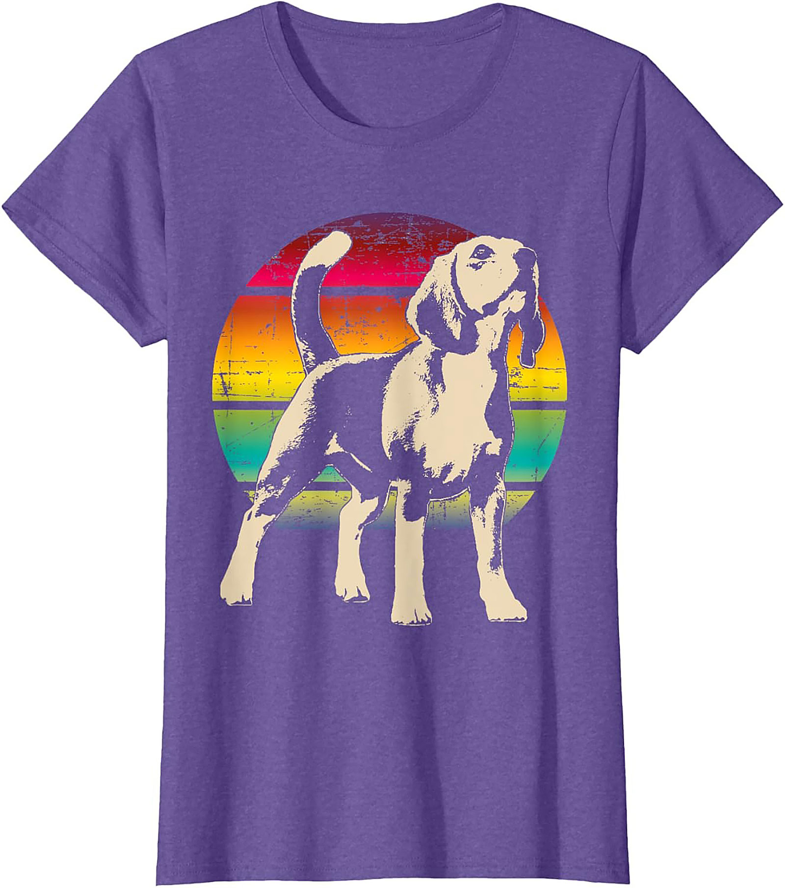 Vintage Beagle T-shirt | Retro Dog Sunset Graphic Tee