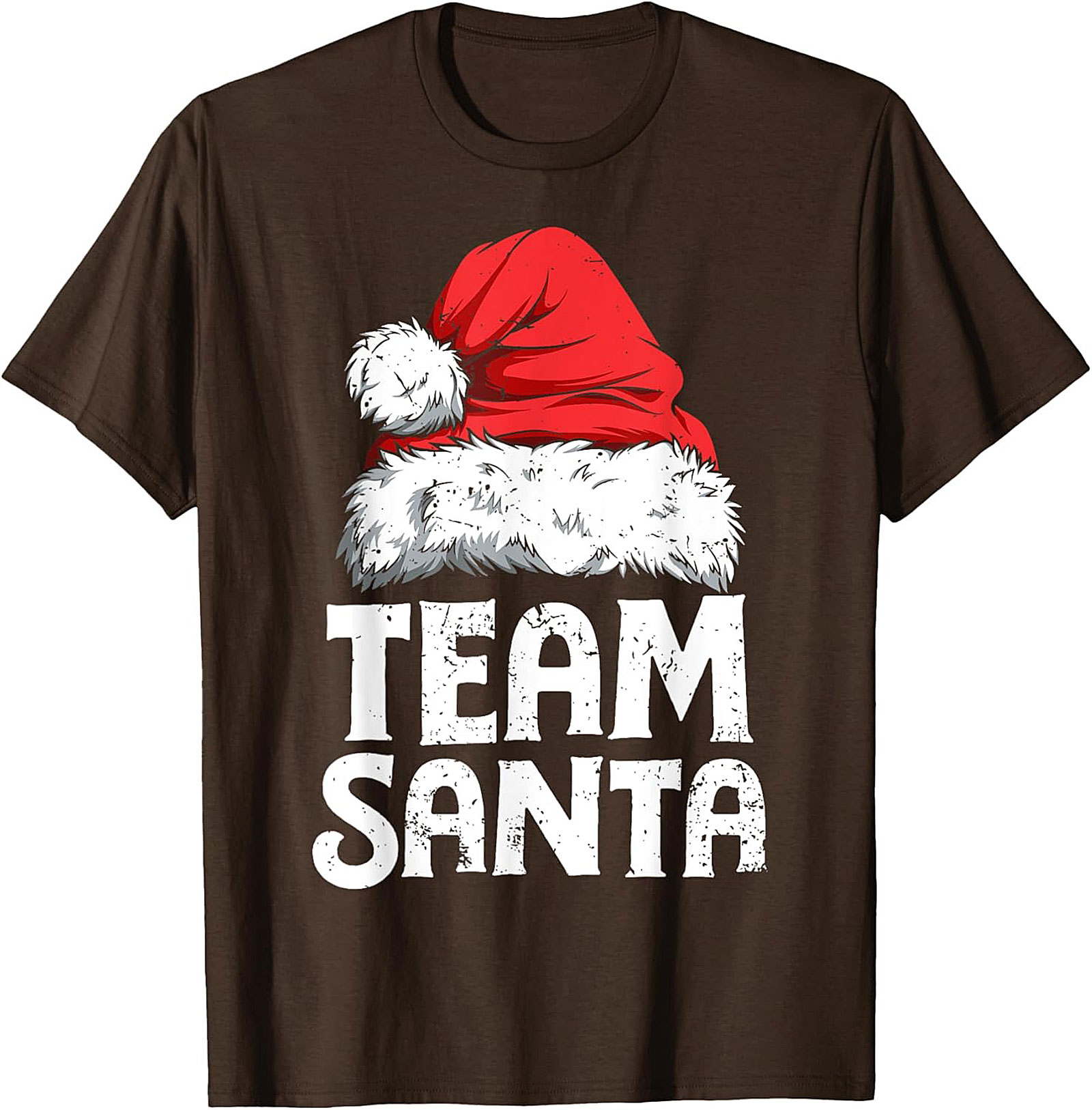 Team Santa Graphic Tee Funny Christmas Shirt