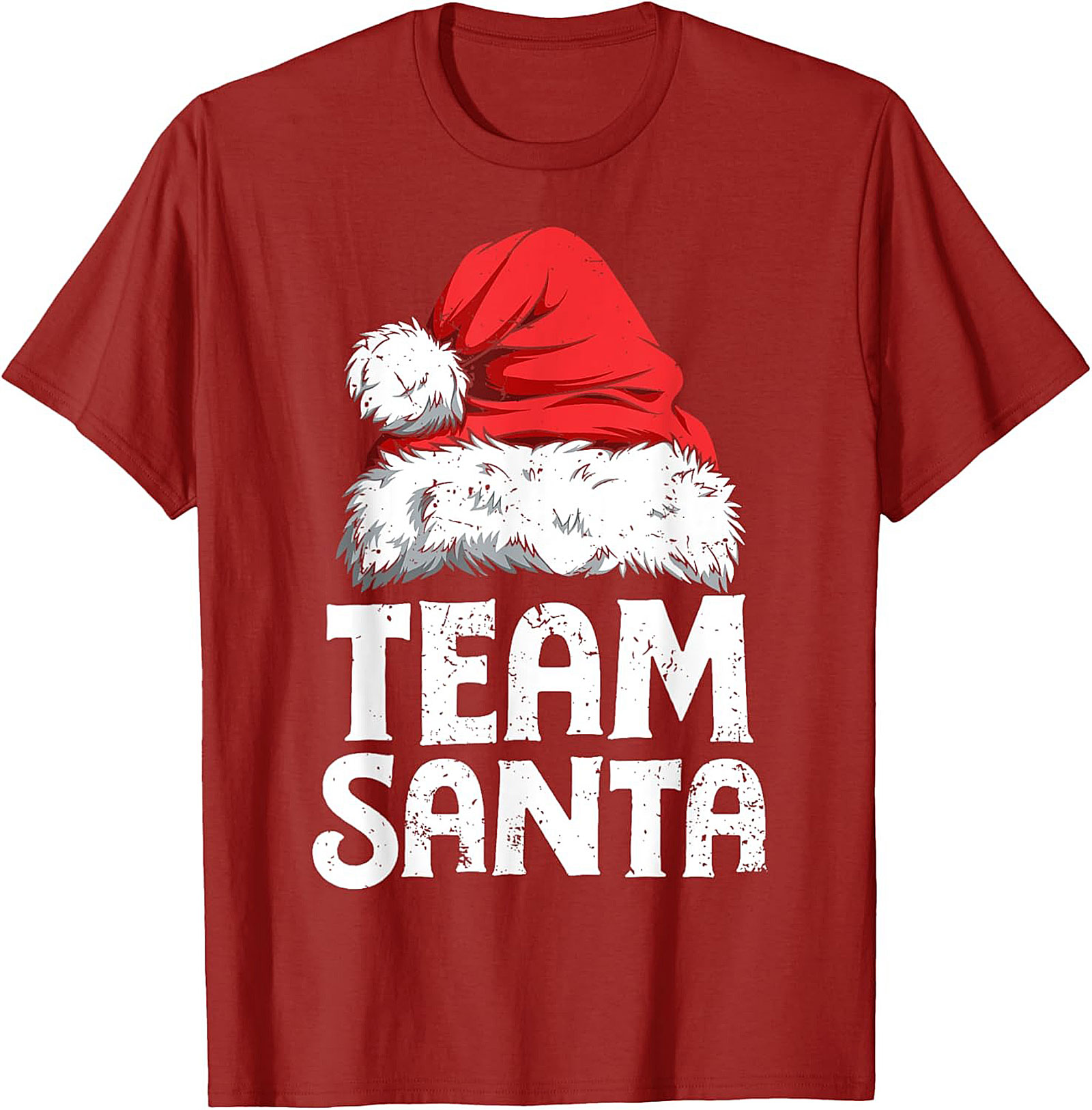 Team Santa Graphic Tee Funny Christmas Shirt