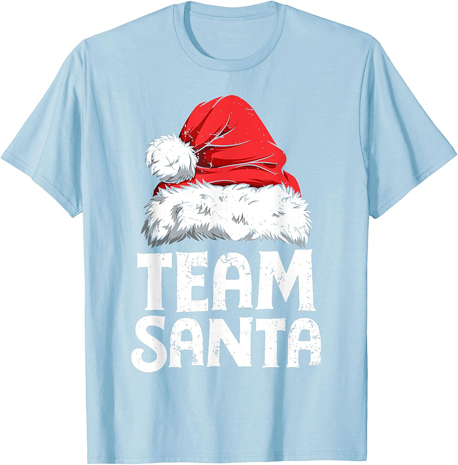 Team Santa Graphic Tee Funny Christmas Shirt