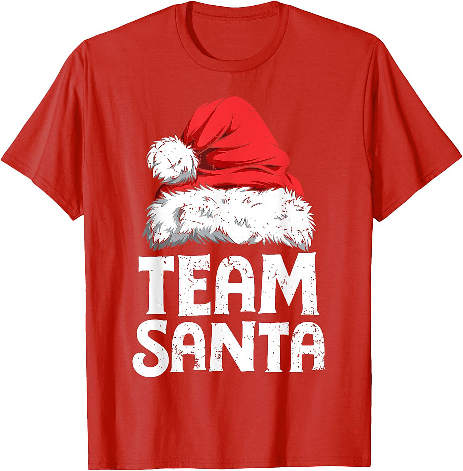 Team Santa Graphic Tee Funny Christmas Shirt