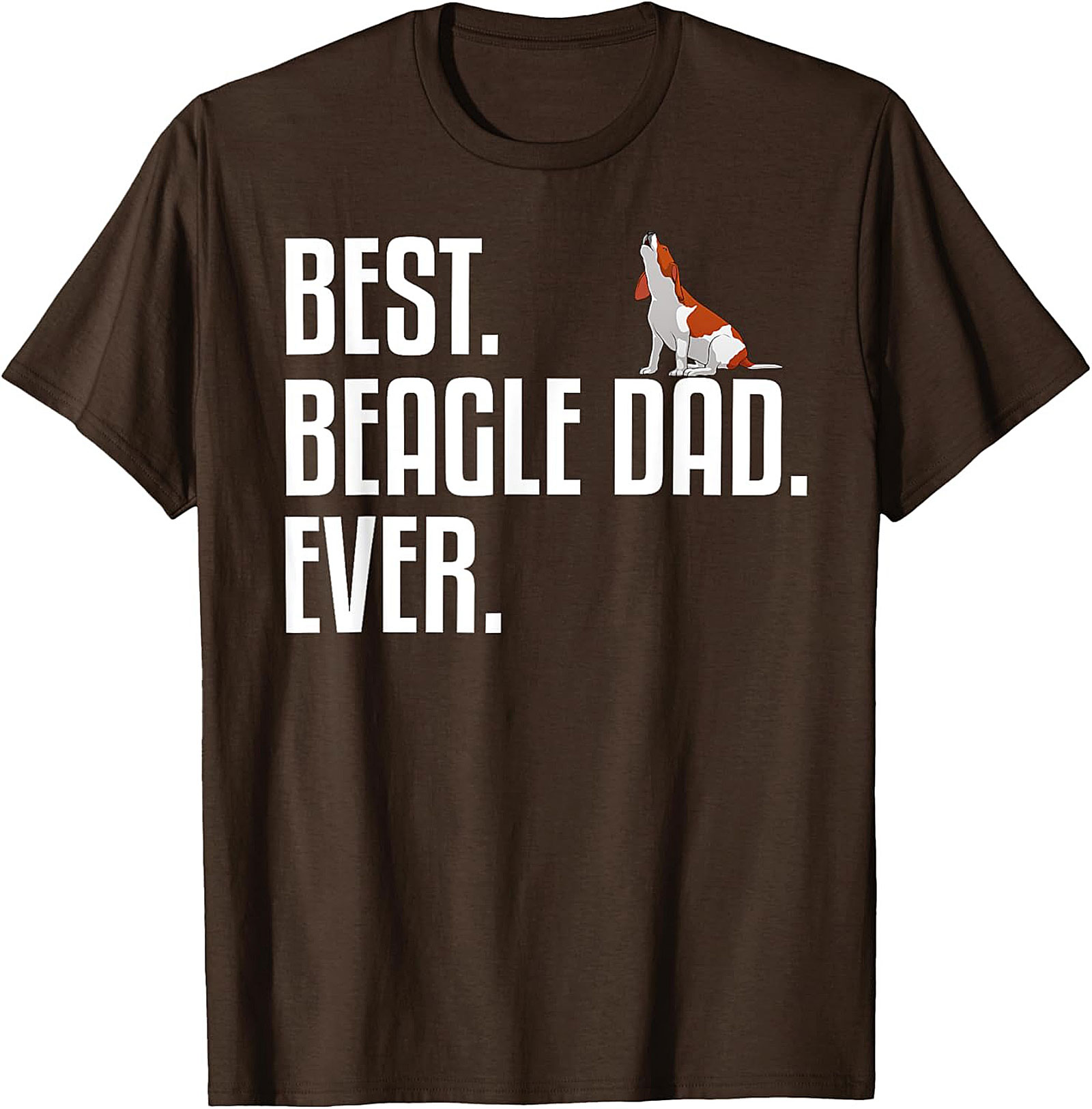 Best Beagle Dad Ever T-shirt | Funny Dog Dad Graphic Tee