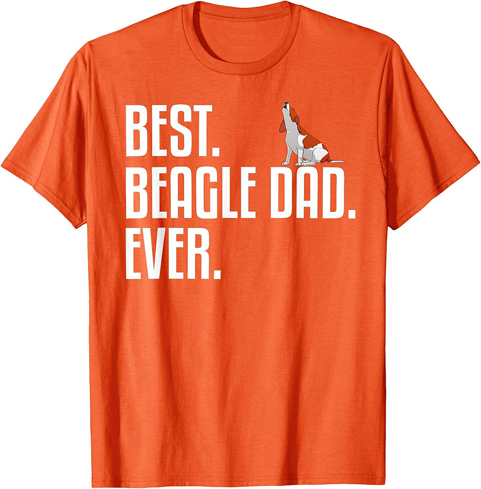 Best Beagle Dad Ever T-shirt | Funny Dog Dad Graphic Tee