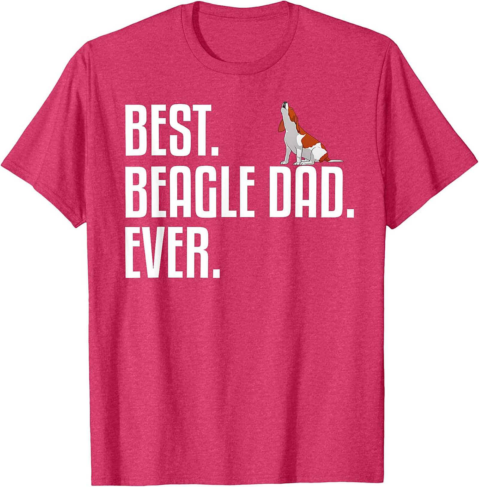 Best Beagle Dad Ever T-shirt | Funny Dog Dad Graphic Tee