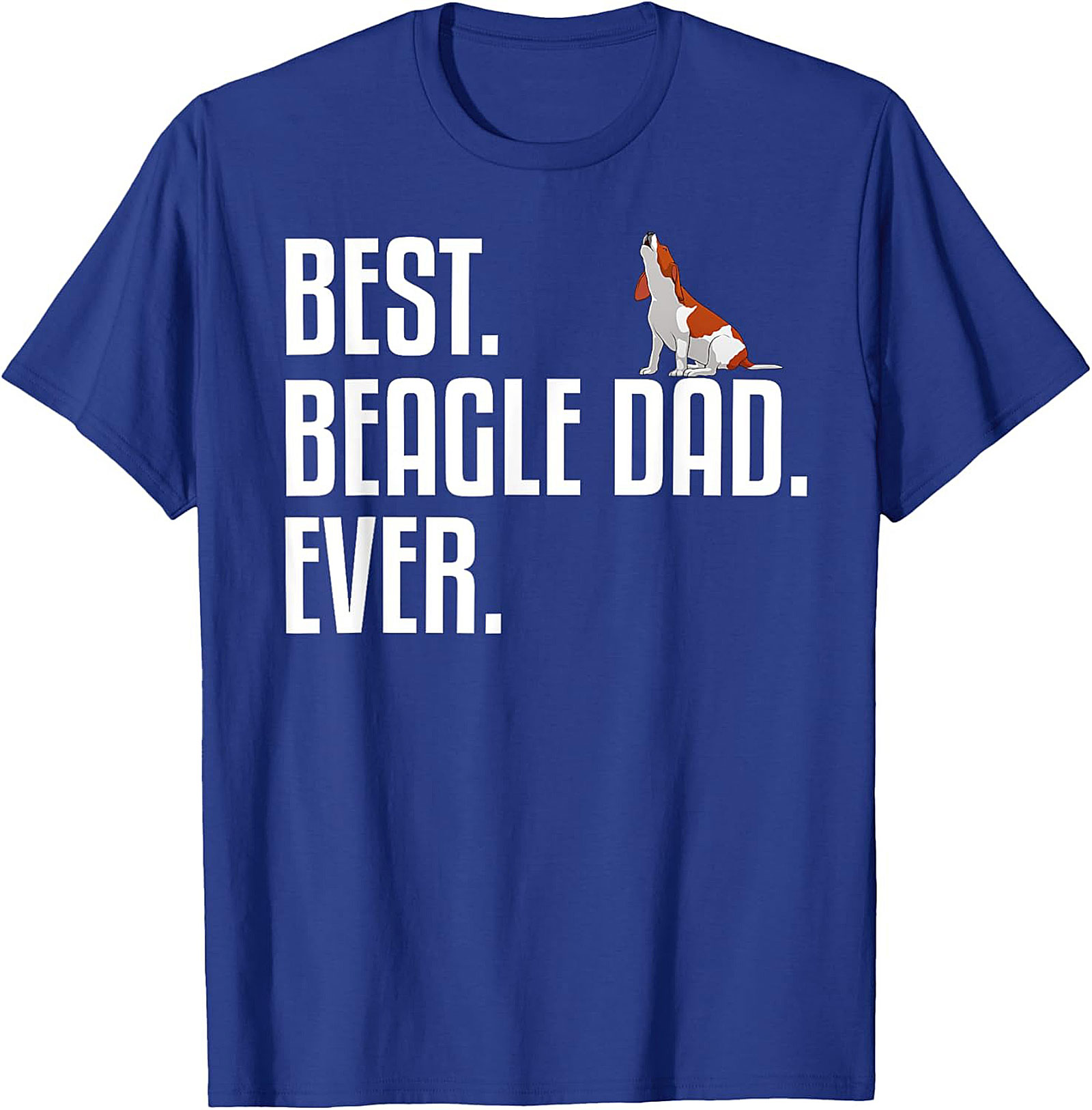 Best Beagle Dad Ever T-shirt | Funny Dog Dad Graphic Tee