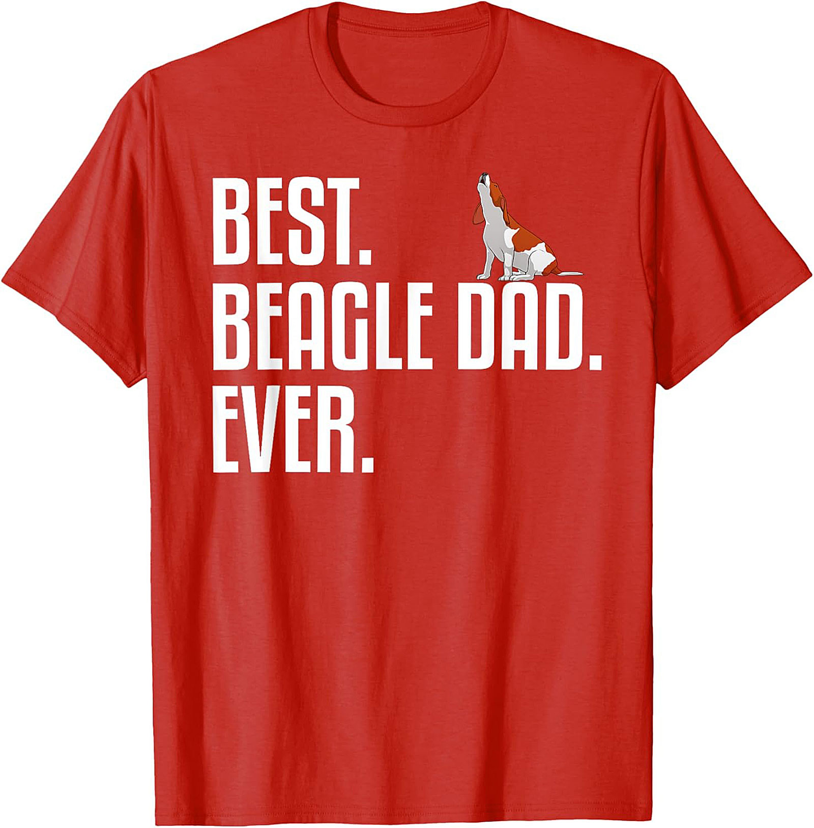Best Beagle Dad Ever T-shirt | Funny Dog Dad Graphic Tee