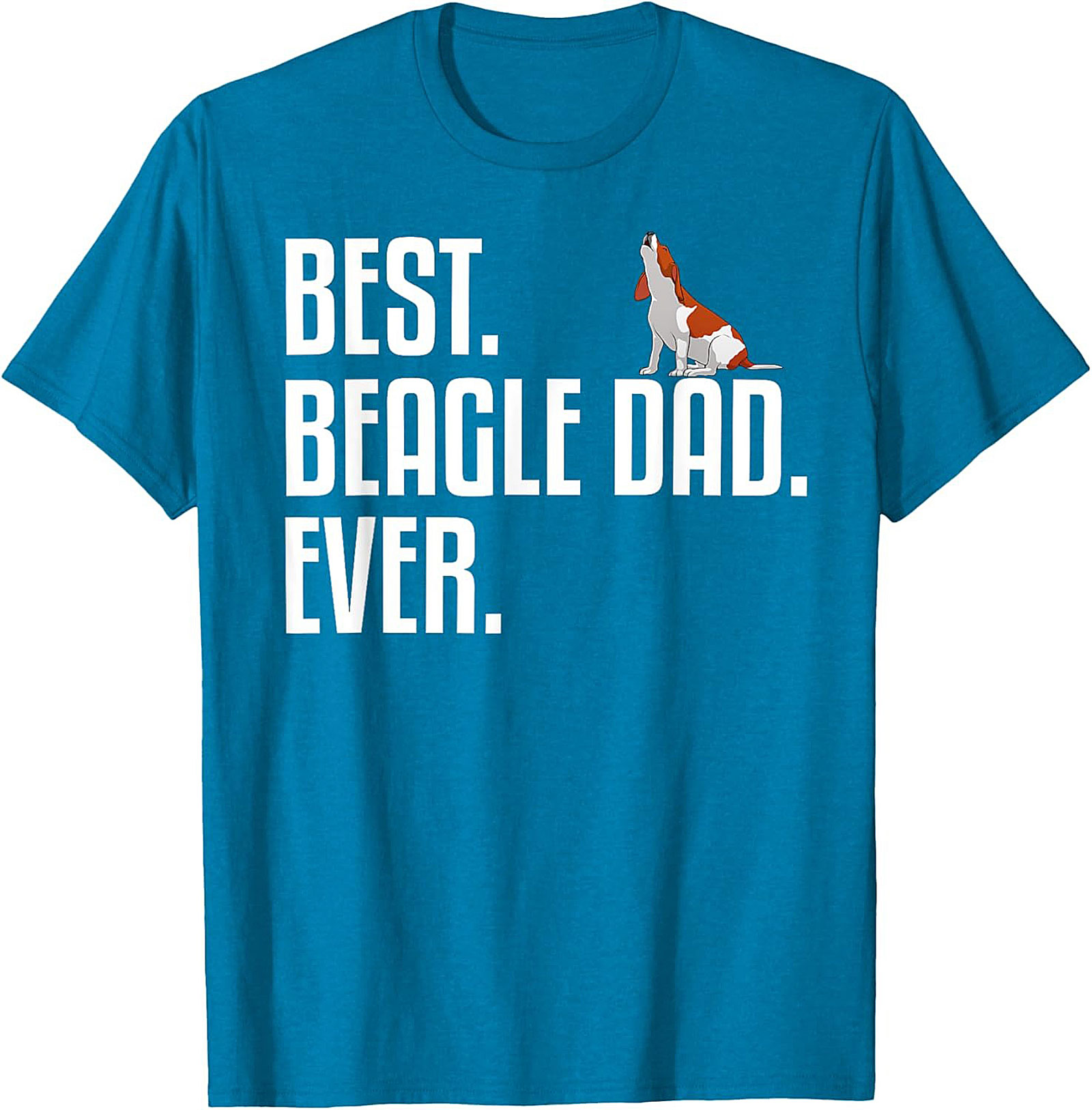 Best Beagle Dad Ever T-shirt | Funny Dog Dad Graphic Tee