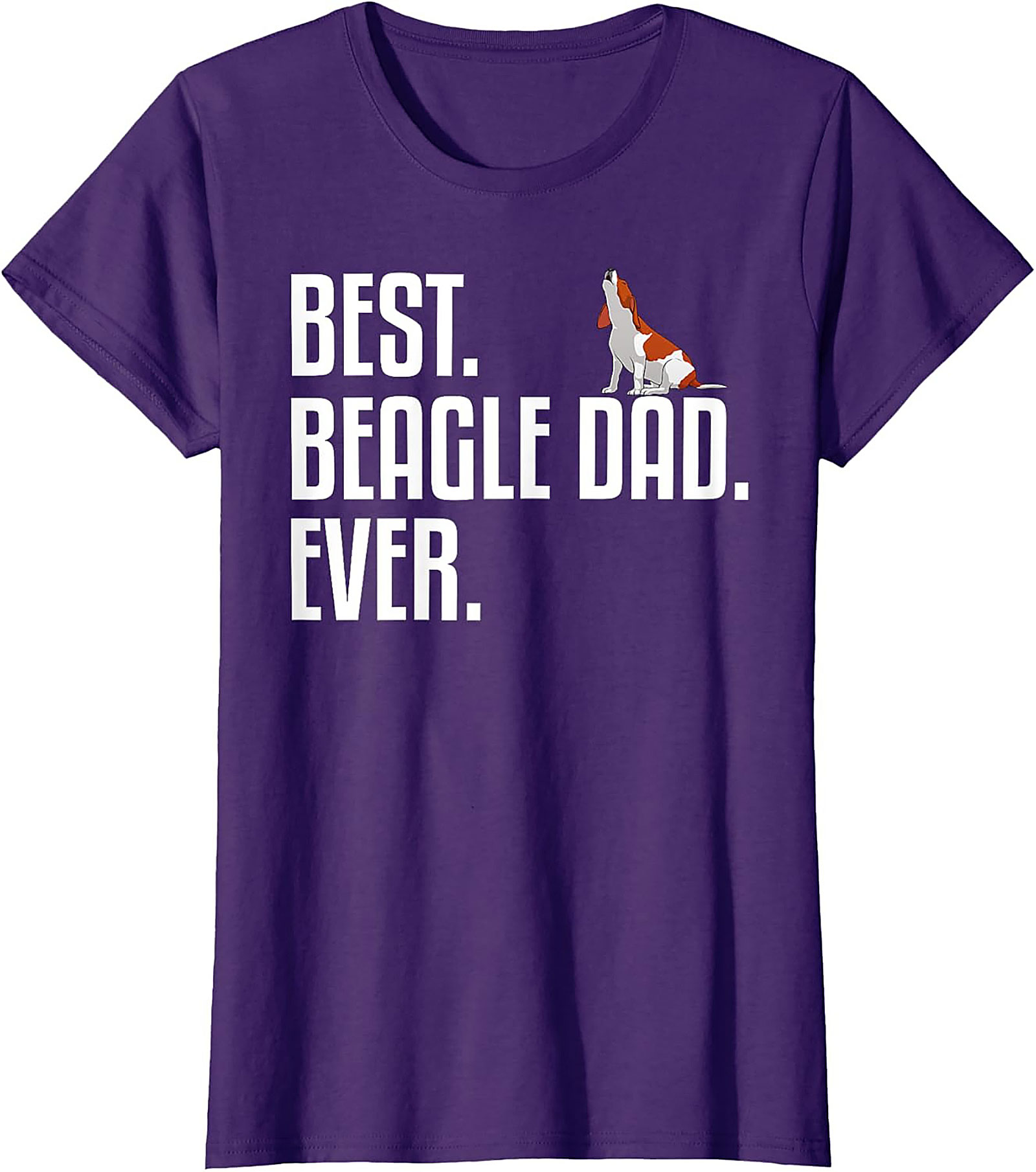Best Beagle Dad Ever T-shirt | Funny Dog Dad Graphic Tee