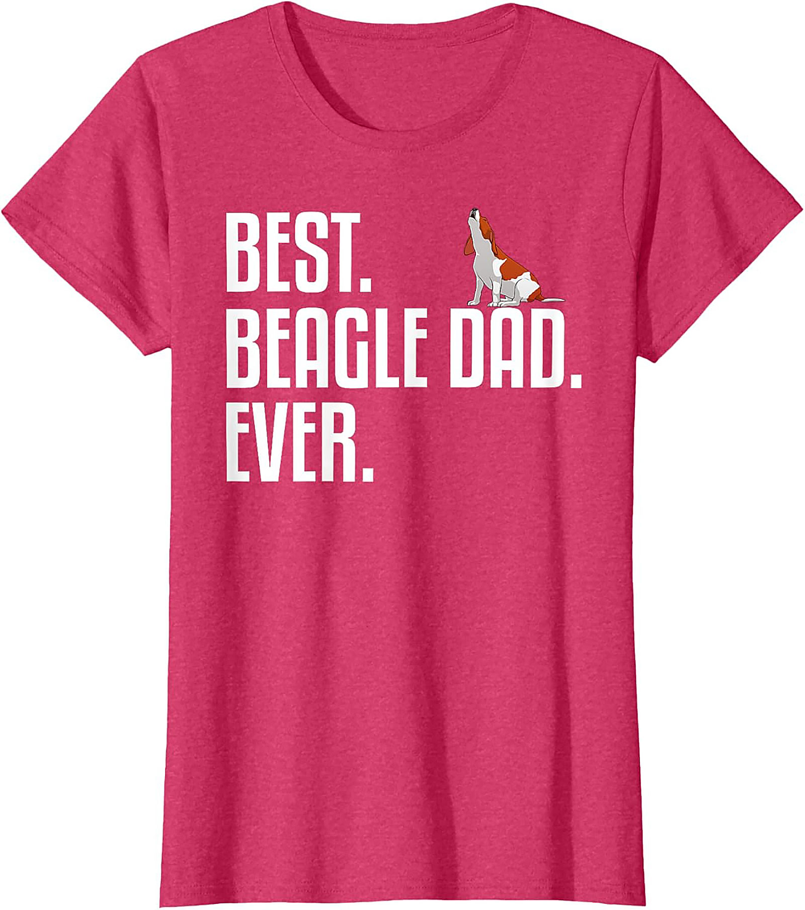 Best Beagle Dad Ever T-shirt | Funny Dog Dad Graphic Tee