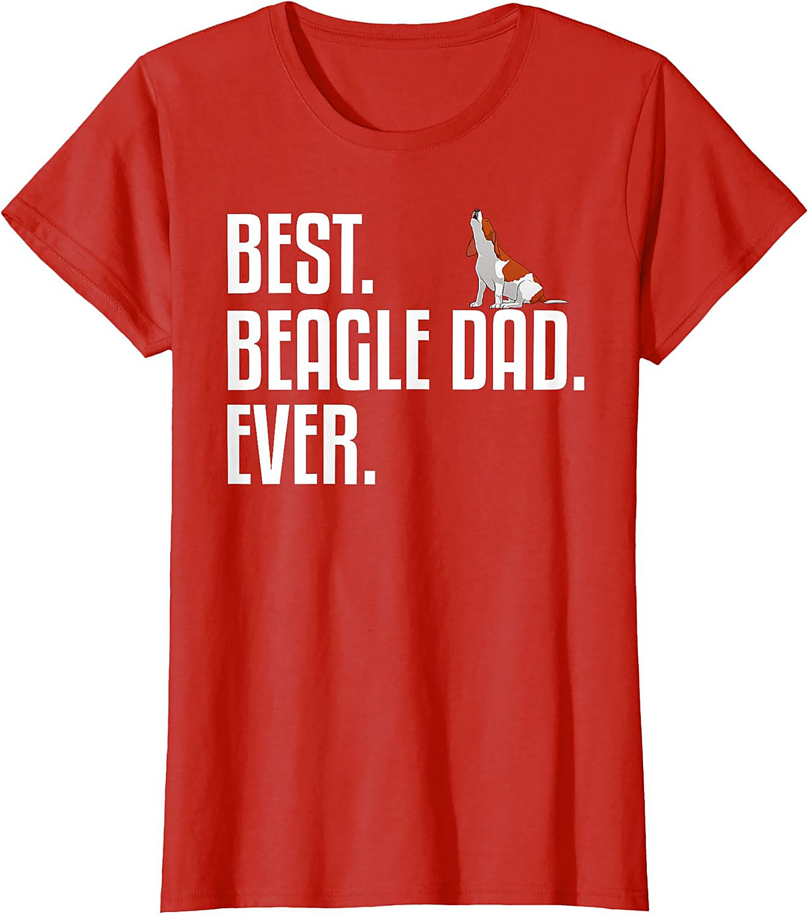 Best Beagle Dad Ever T-shirt | Funny Dog Dad Graphic Tee