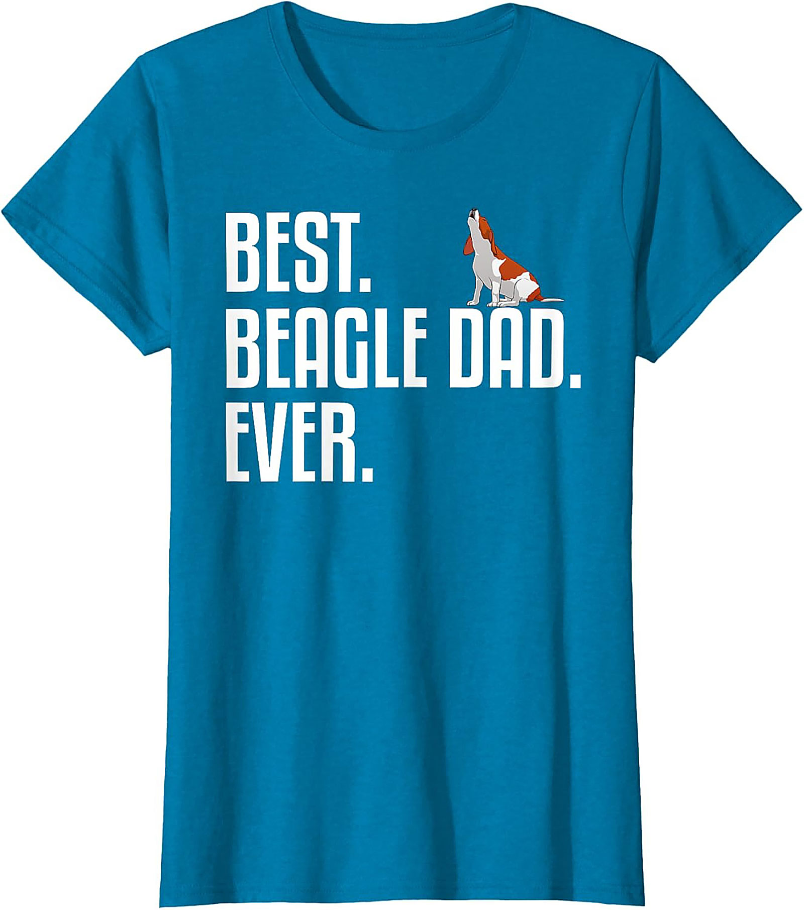 Best Beagle Dad Ever T-shirt | Funny Dog Dad Graphic Tee