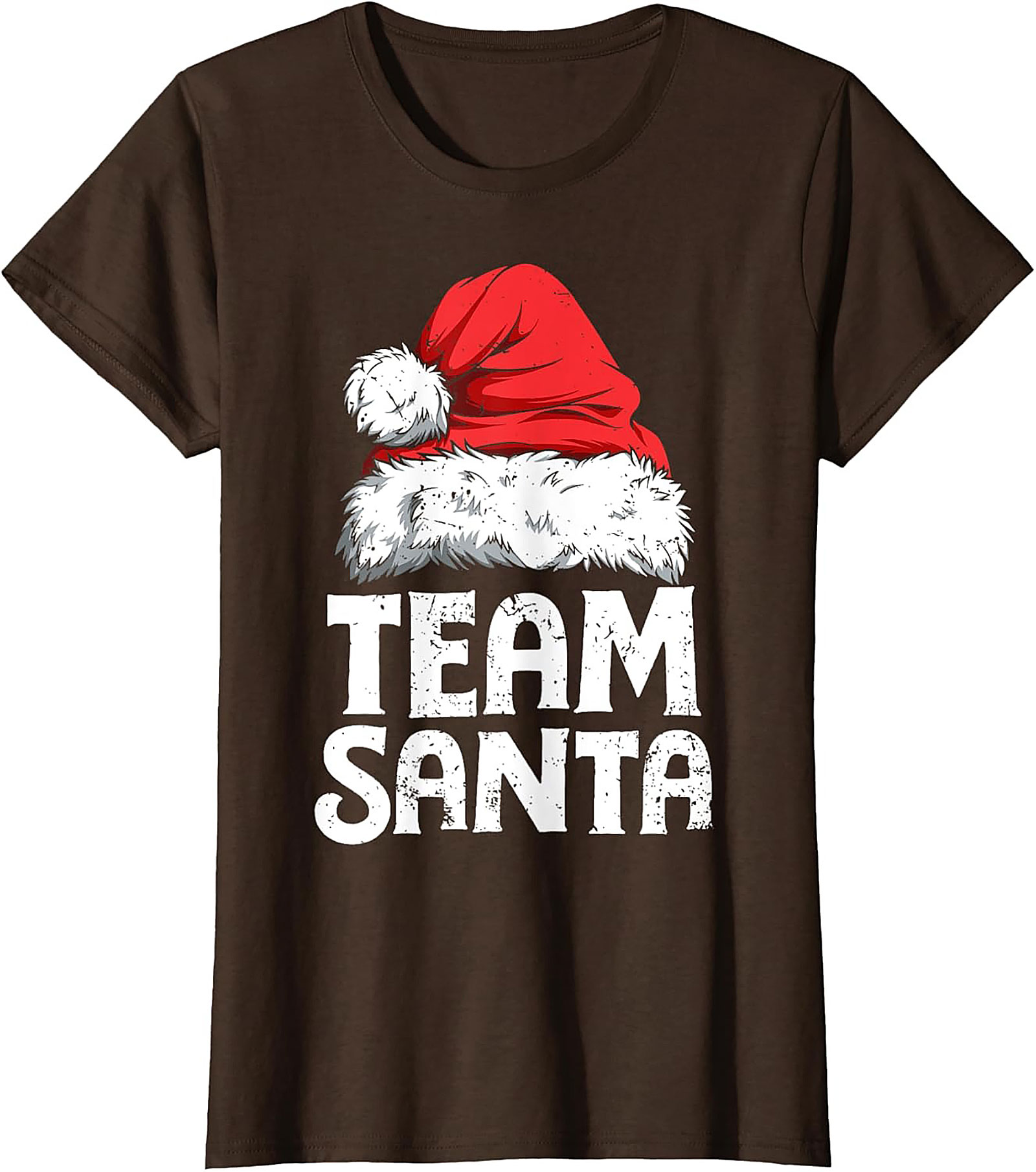 Team Santa Graphic Tee Funny Christmas Shirt