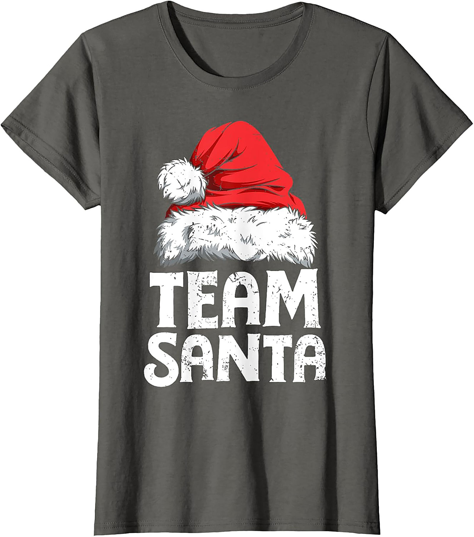 Team Santa Graphic Tee Funny Christmas Shirt