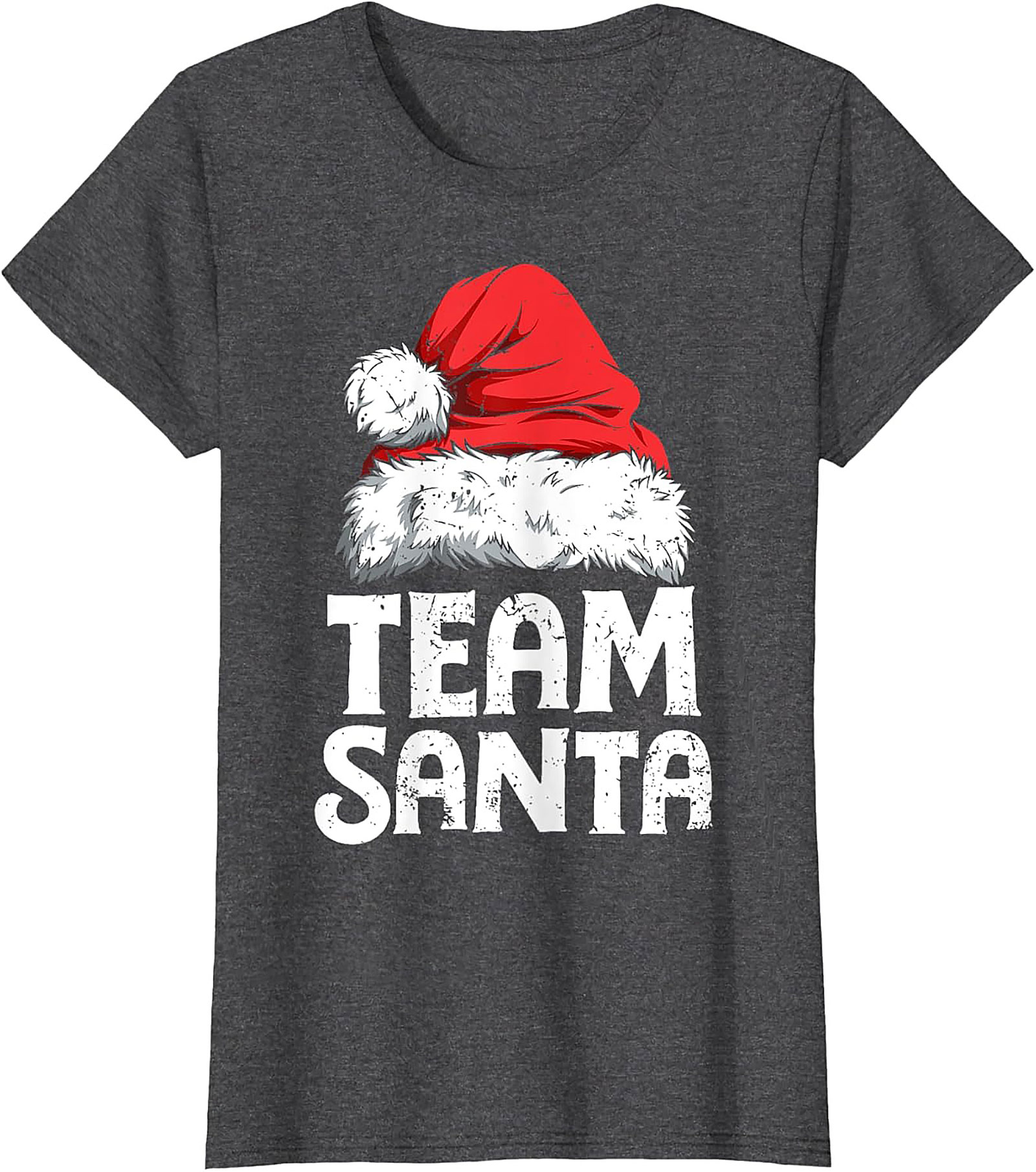 Team Santa Graphic Tee Funny Christmas Shirt