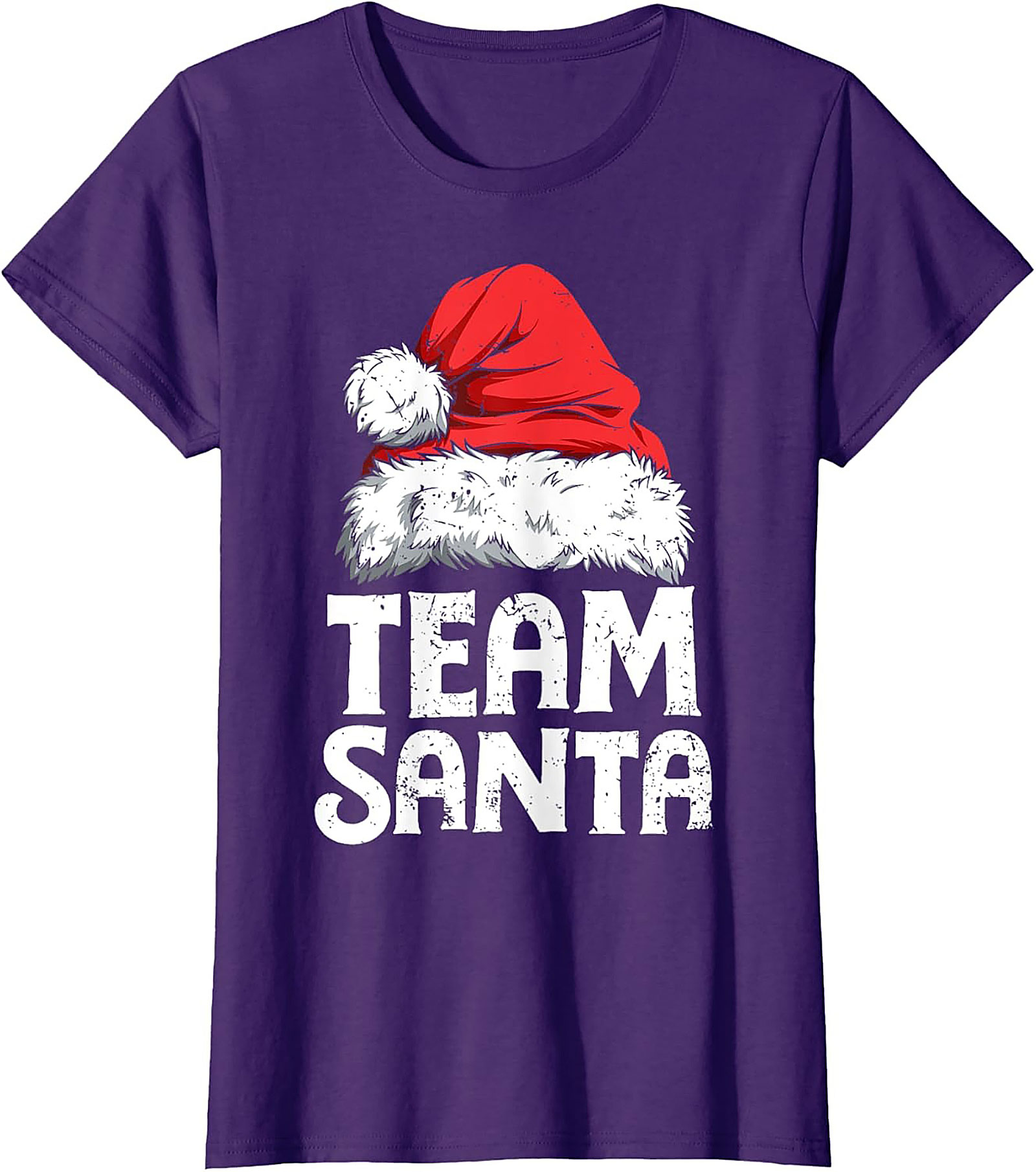Team Santa Graphic Tee Funny Christmas Shirt