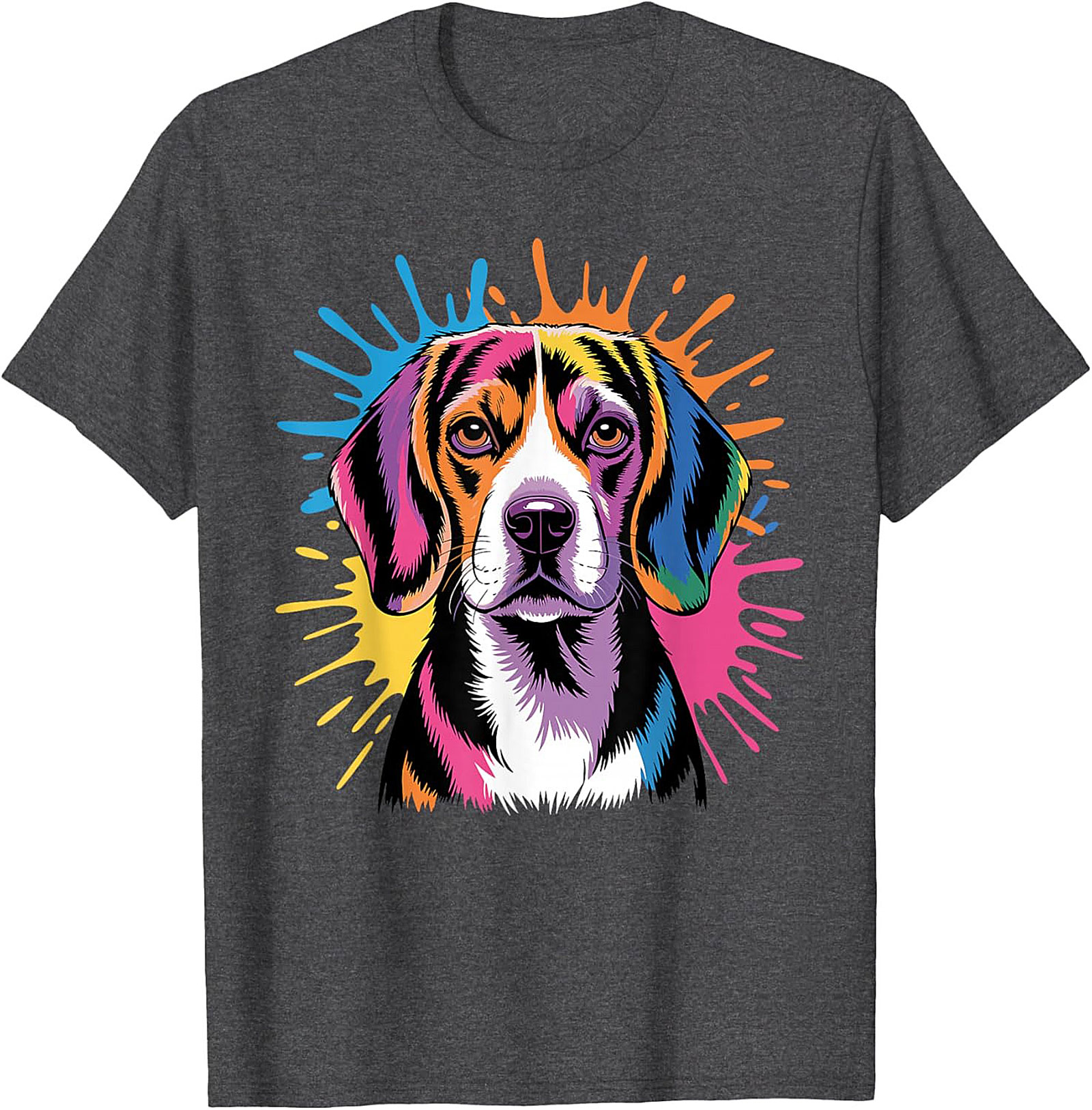 Pop Art Beagle T-Shirt | Vibrant Dog Lover Graphic Tee