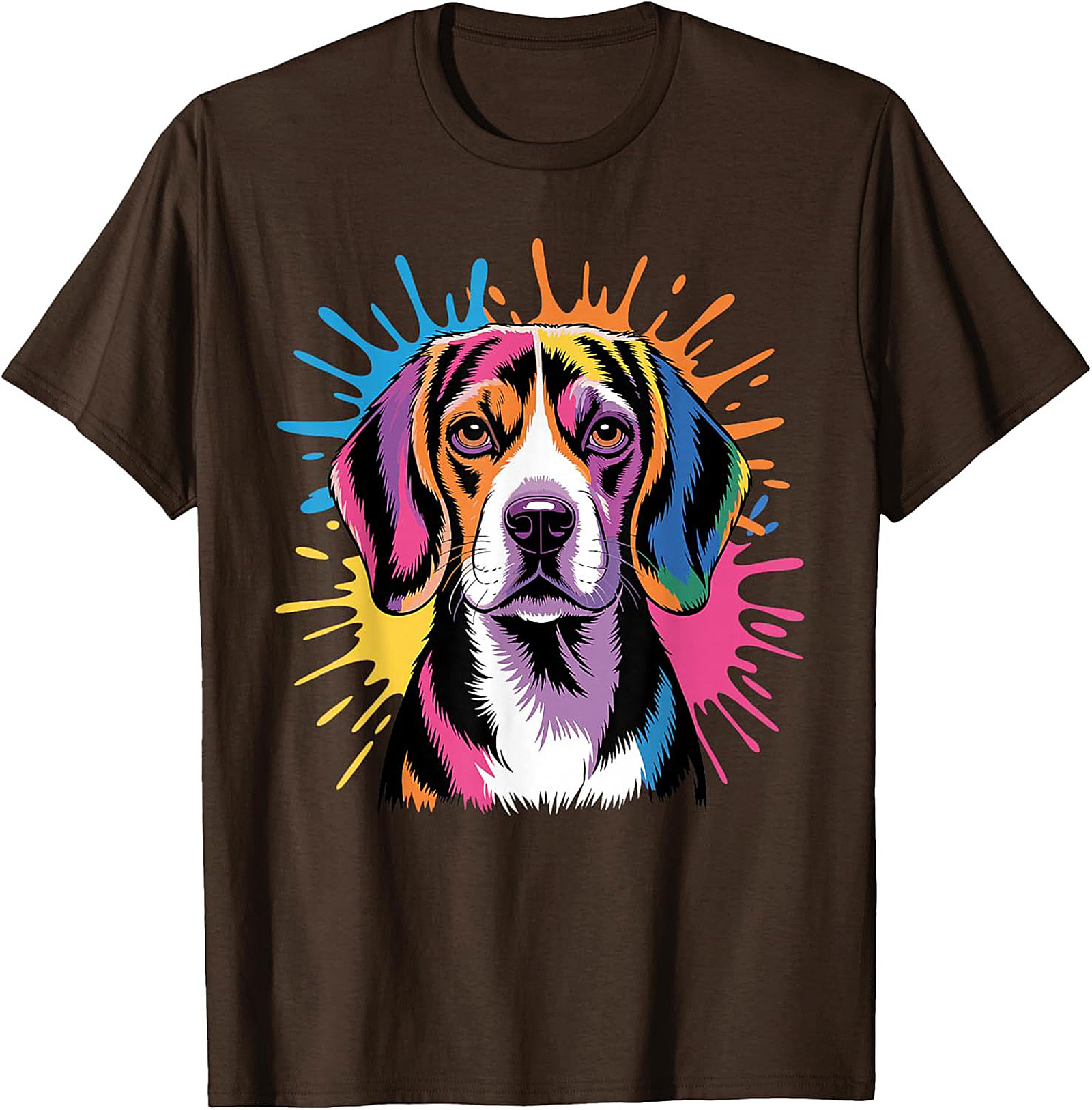 Pop Art Beagle T-Shirt | Vibrant Dog Lover Graphic Tee