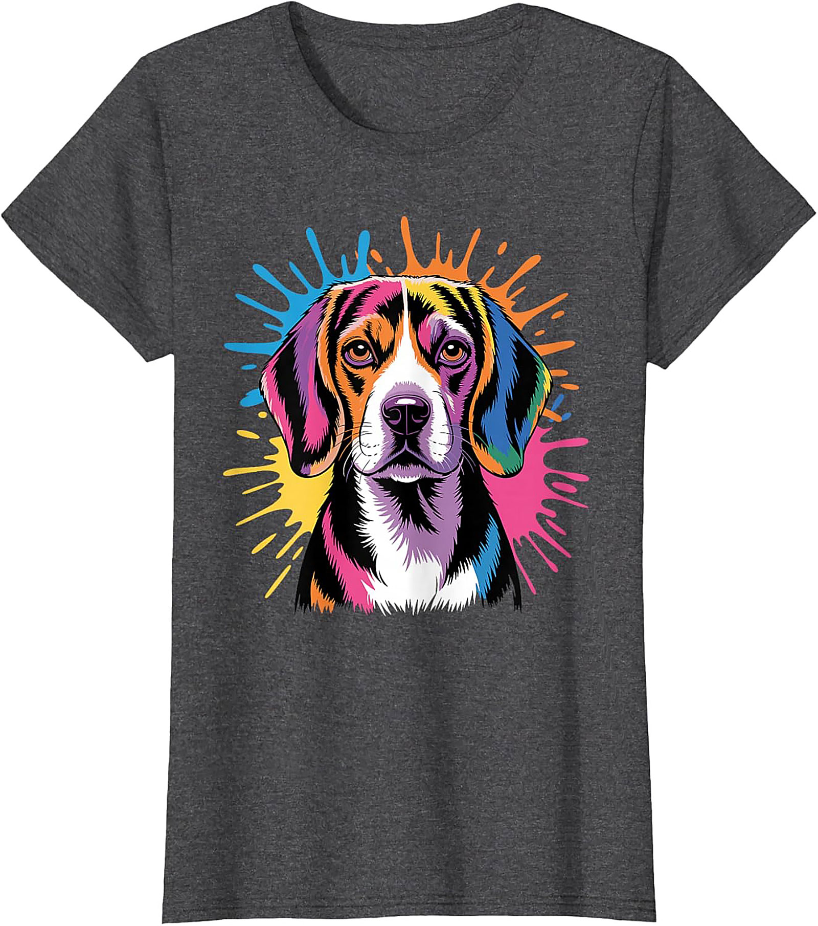 Pop Art Beagle T-Shirt | Vibrant Dog Lover Graphic Tee