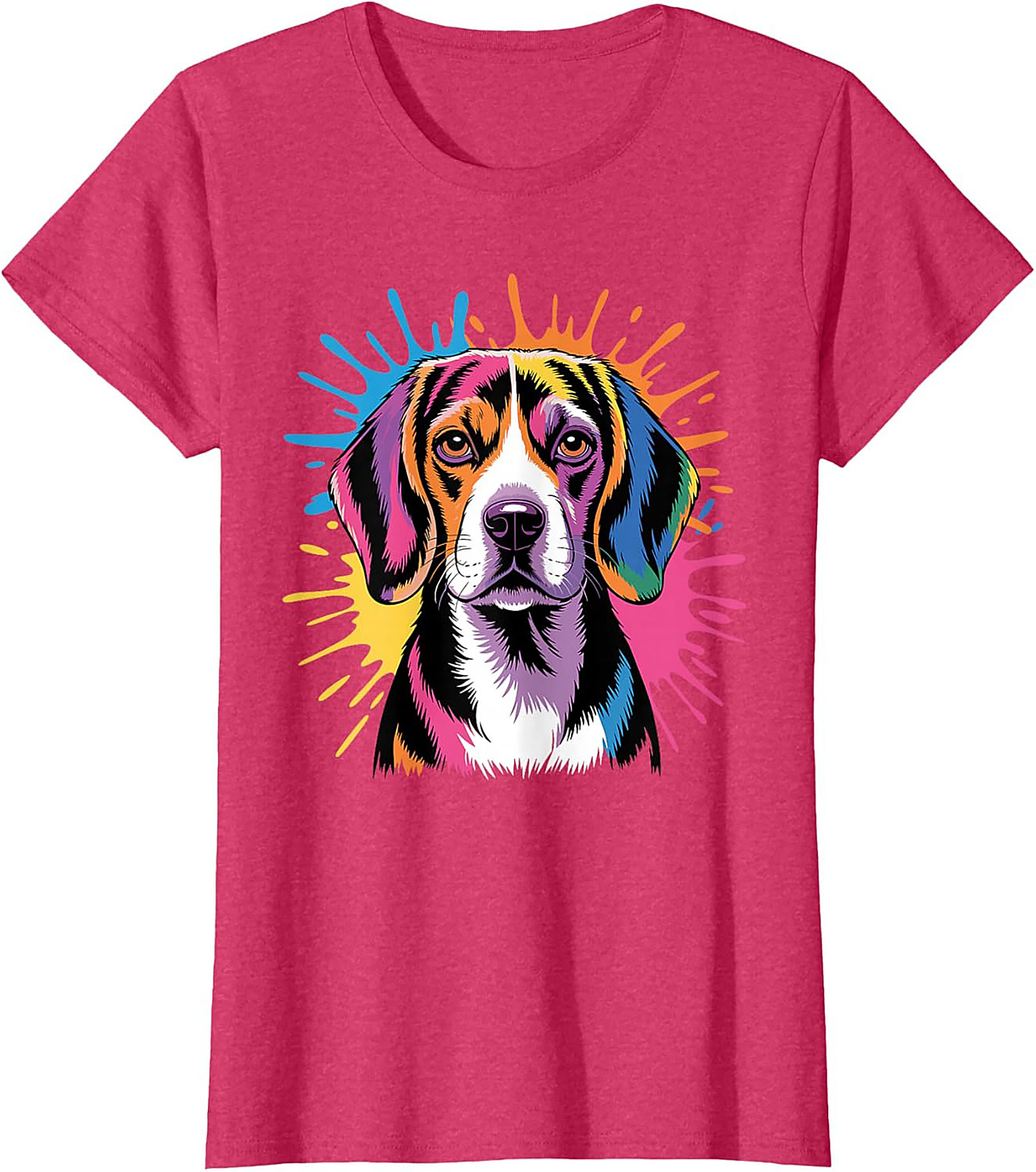 Pop Art Beagle T-Shirt | Vibrant Dog Lover Graphic Tee
