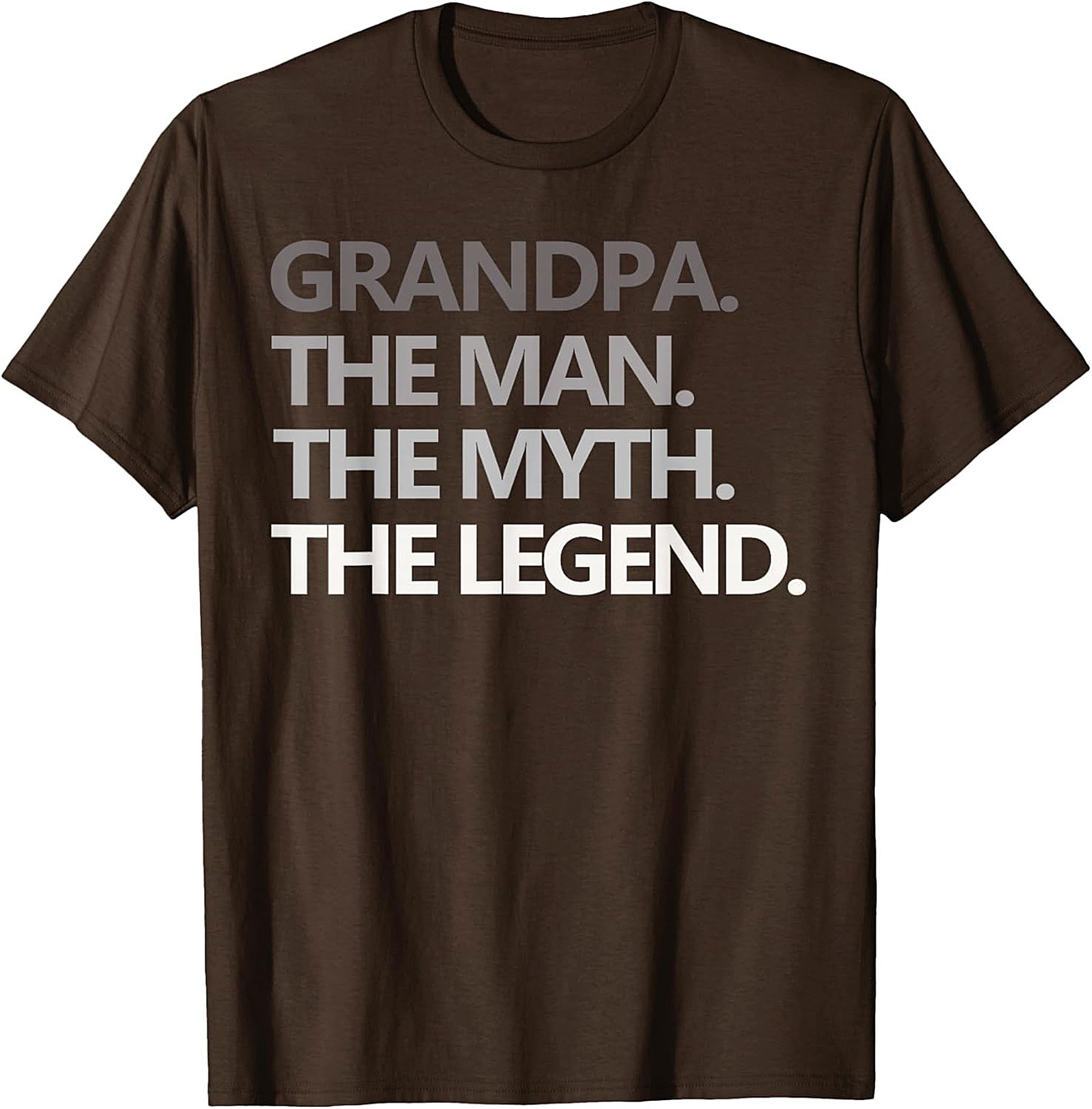 Grandpa The Man The Myth The Legend Funny T-shirt