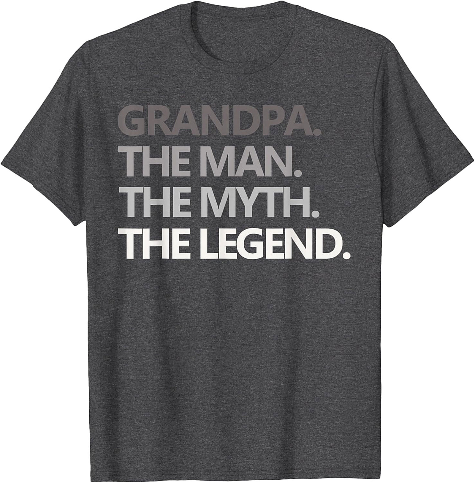 Grandpa The Man The Myth The Legend Funny T-shirt