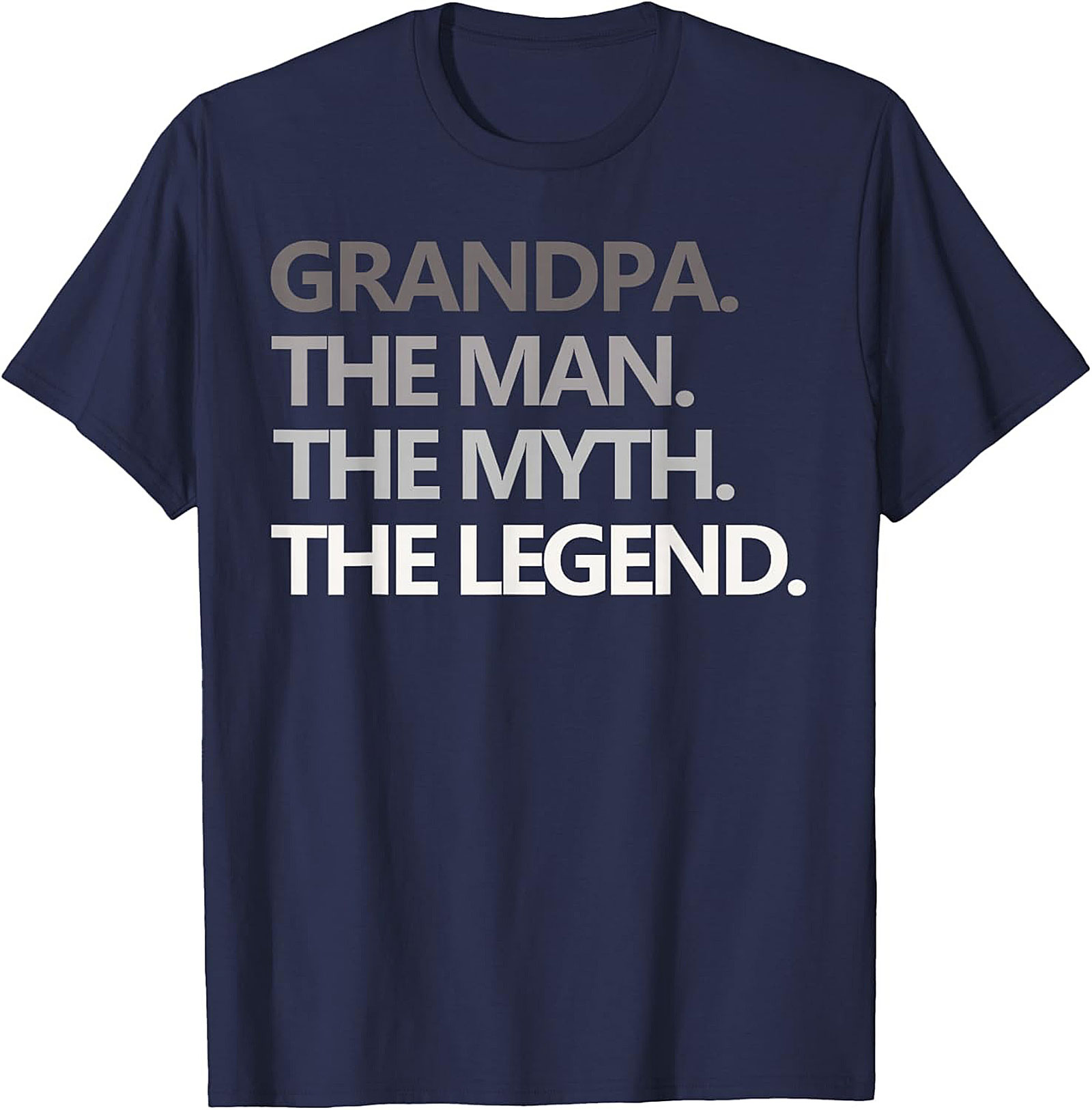 Grandpa The Man The Myth The Legend Funny T-shirt
