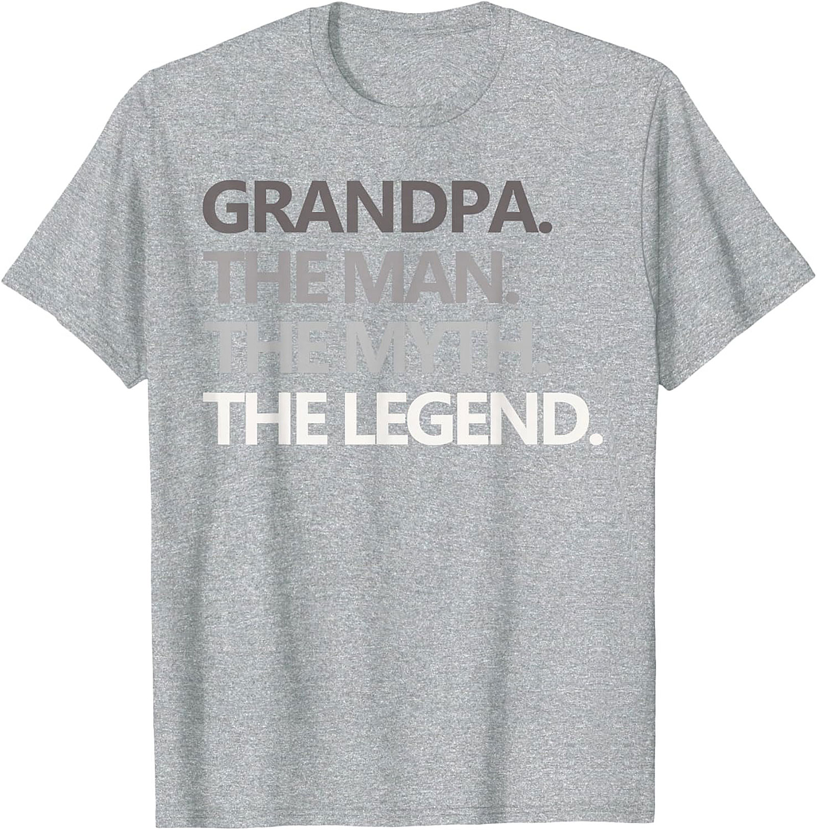 Grandpa The Man The Myth The Legend Funny T-shirt