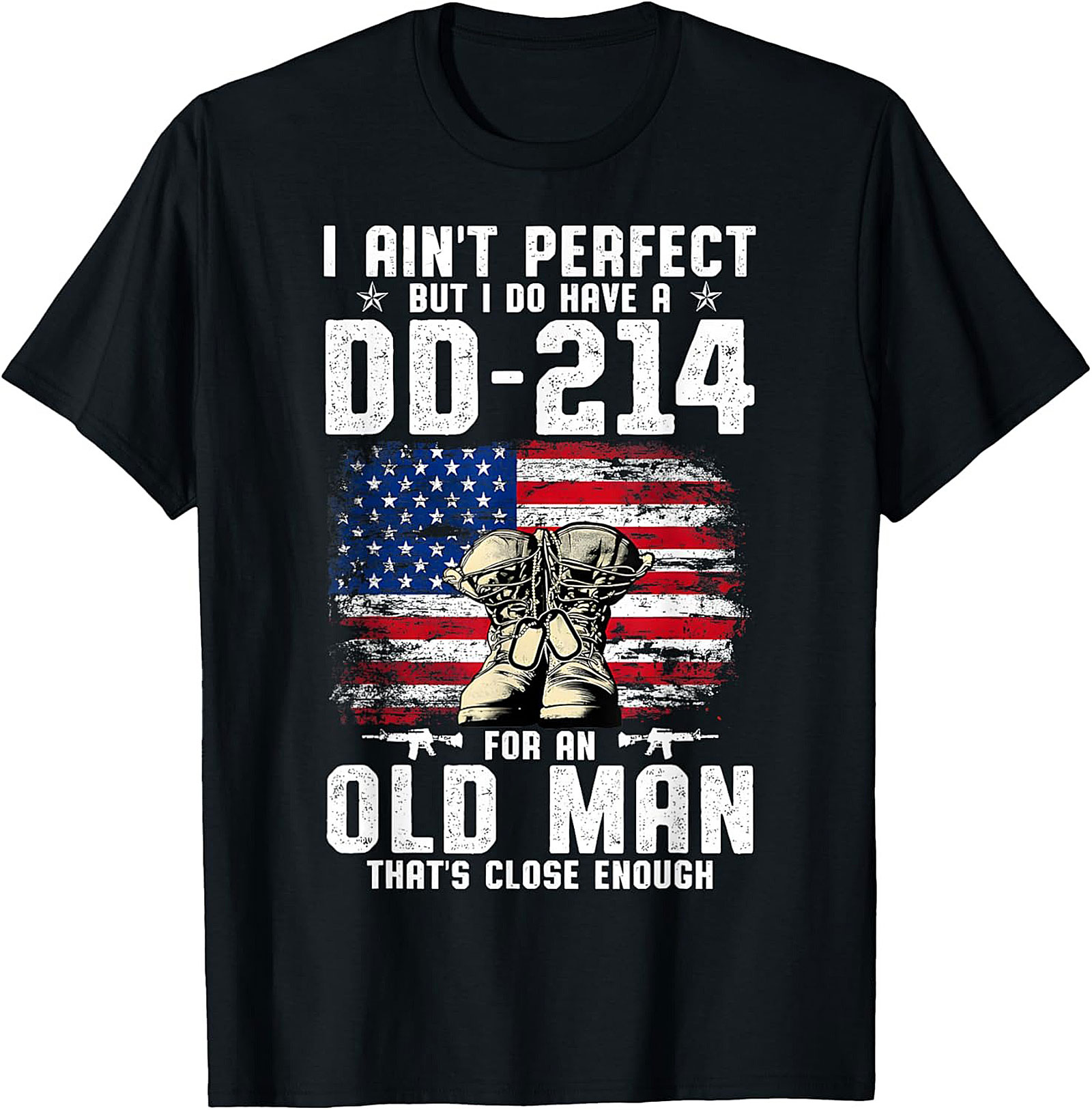 DD-214 Veteran Graphic Tee | Funny Shirt | Gift Idea