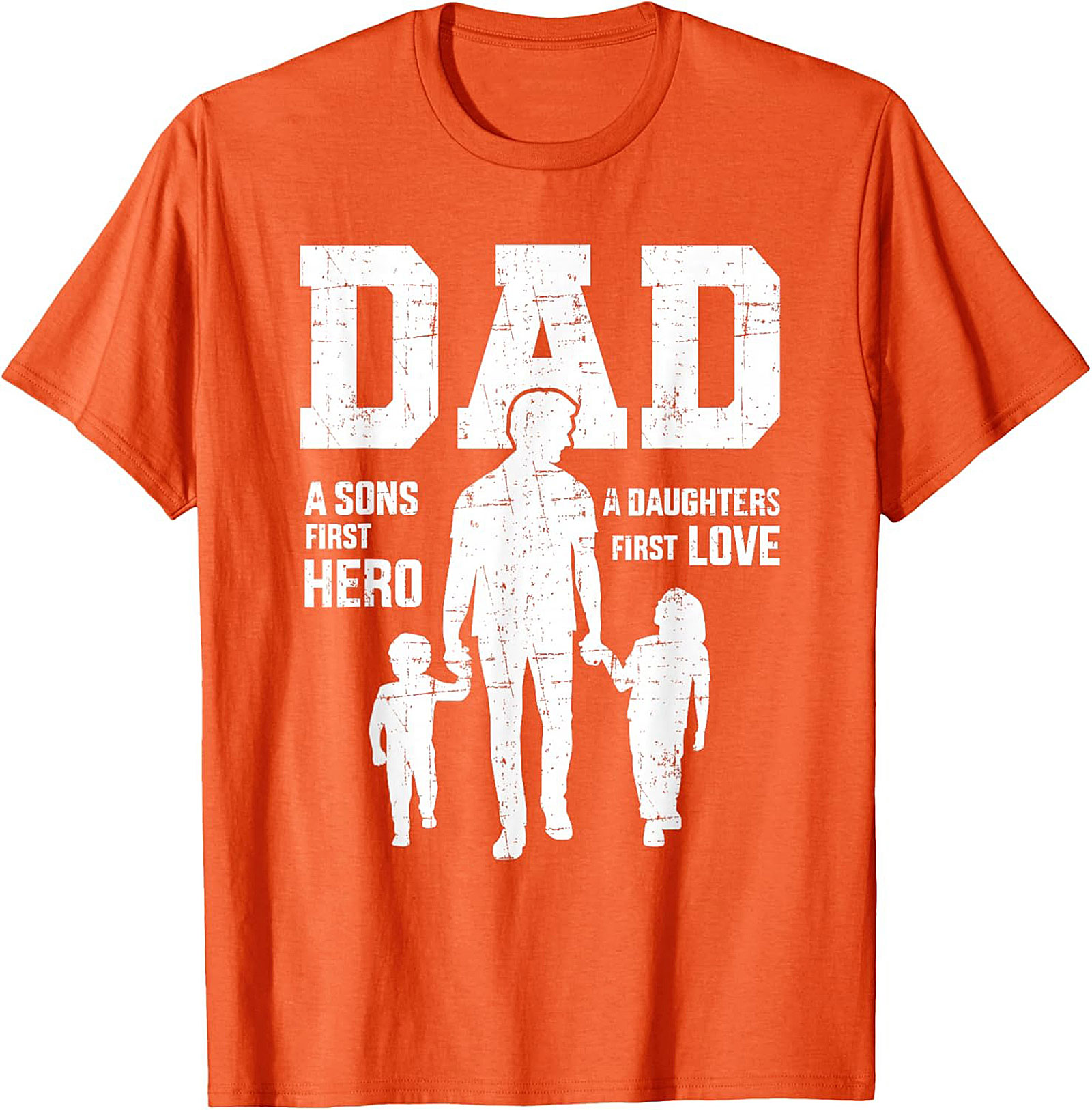 Best Dad First Hero T-shirt Father's Day Graphic Tee
