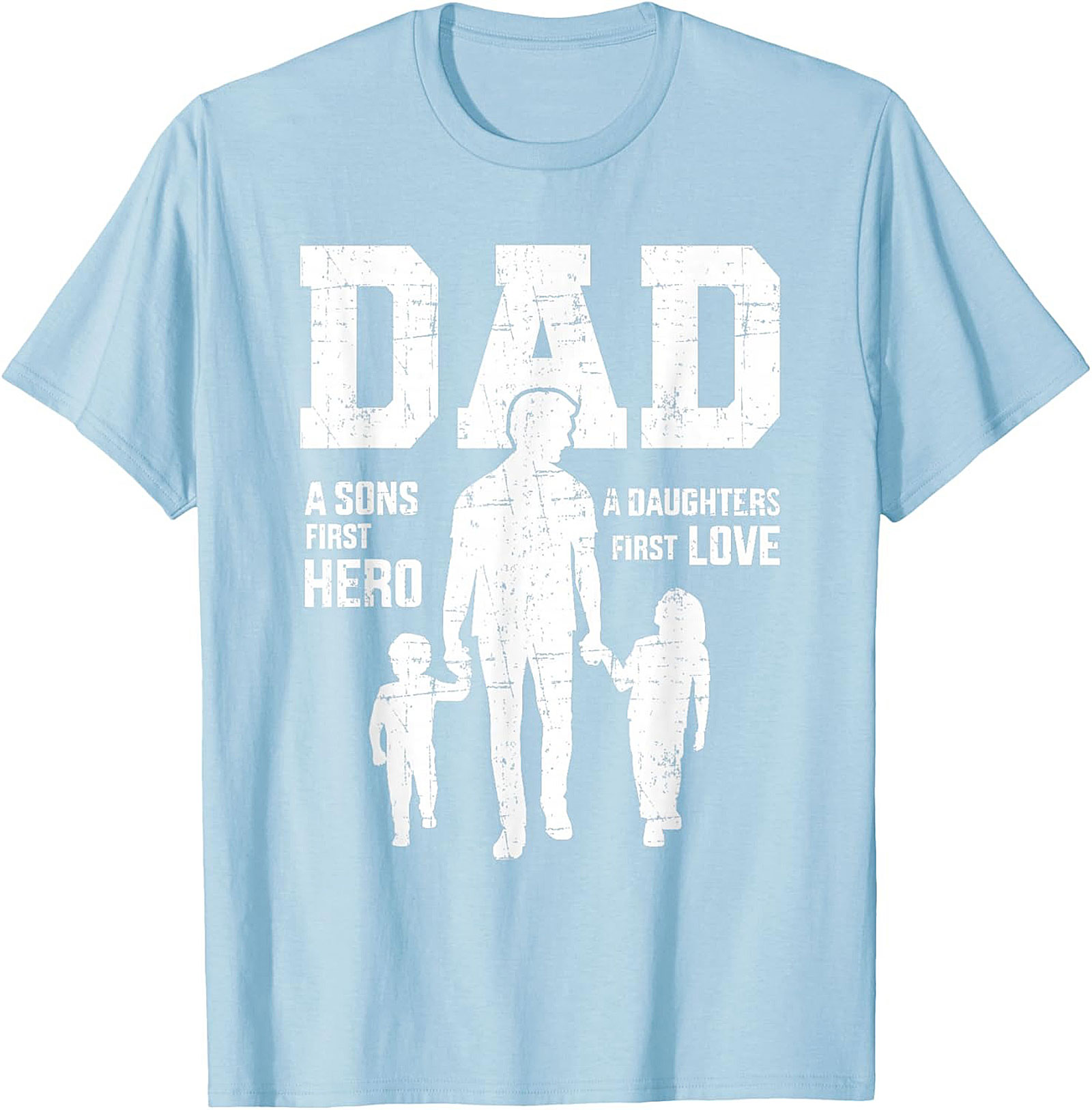 Best Dad First Hero T-shirt Father's Day Graphic Tee