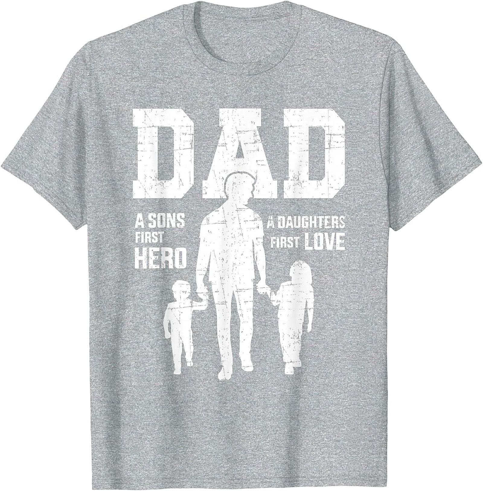 Best Dad First Hero T-shirt Father's Day Graphic Tee