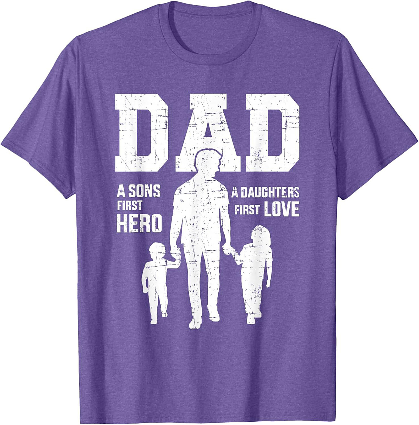 Best Dad First Hero T-shirt Father's Day Graphic Tee