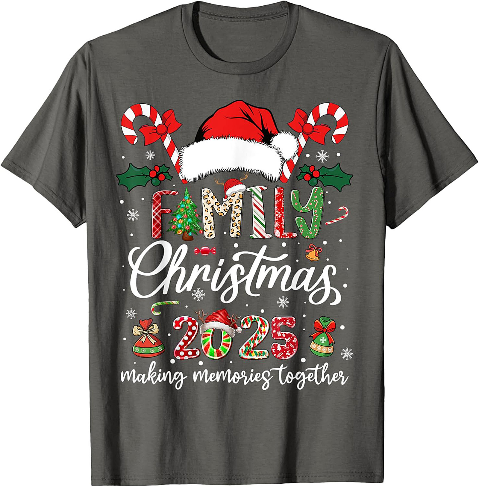 Family Christmas 2025 Graphic Tee Unisex Shirt