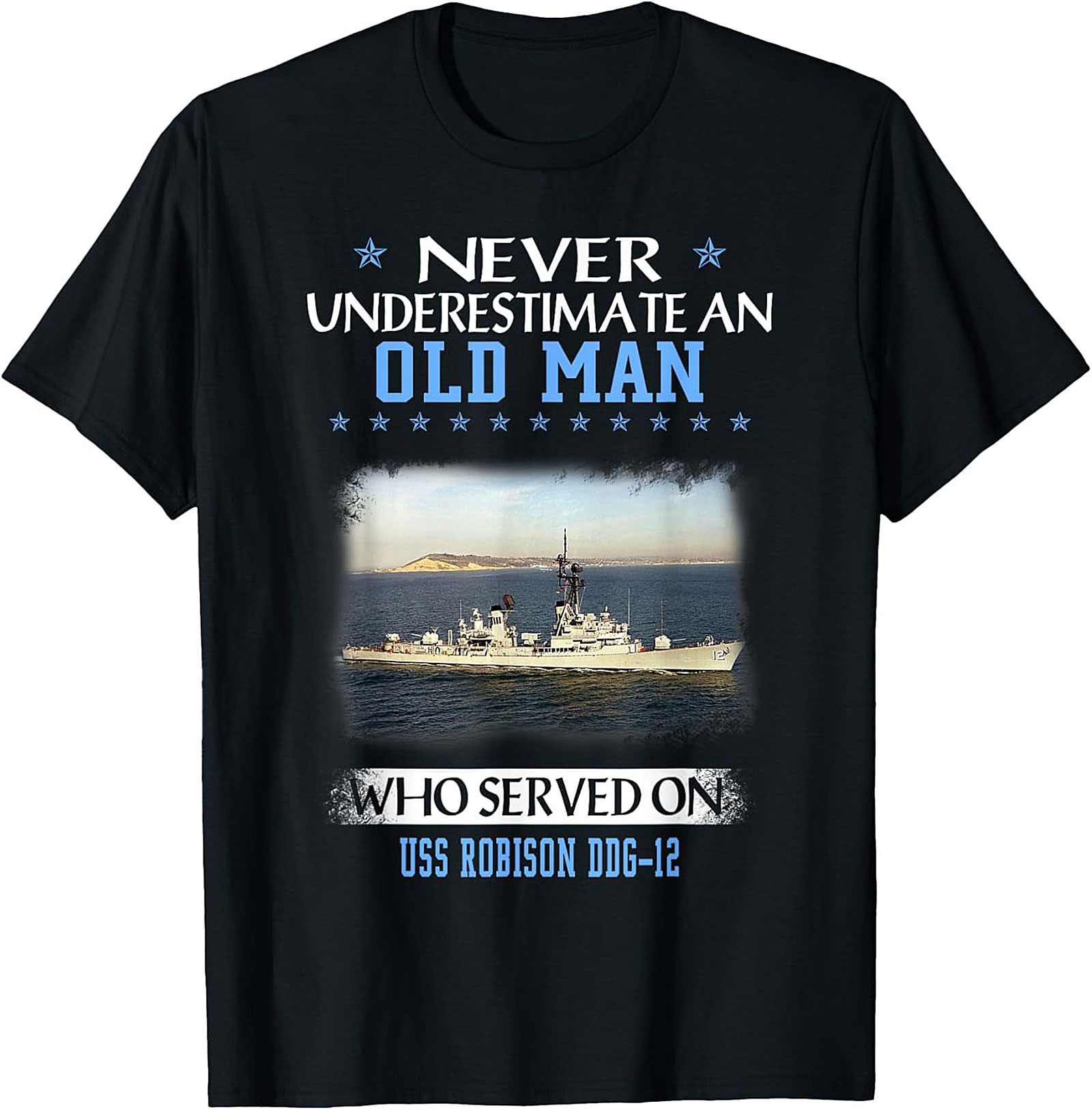 USS Robison DDG-12 Veteran T-shirt | Navy Funny Tee