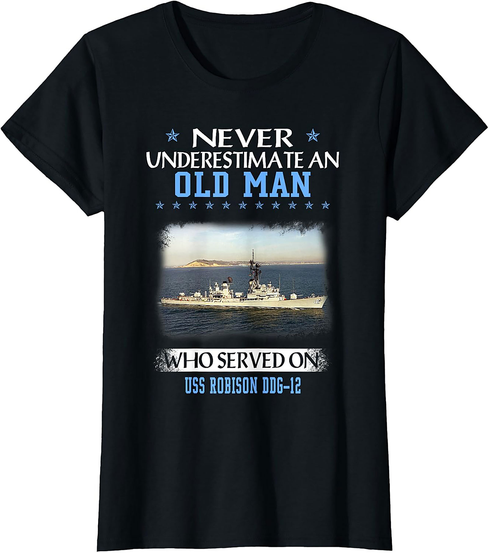USS Robison DDG-12 Veteran T-shirt | Navy Funny Tee