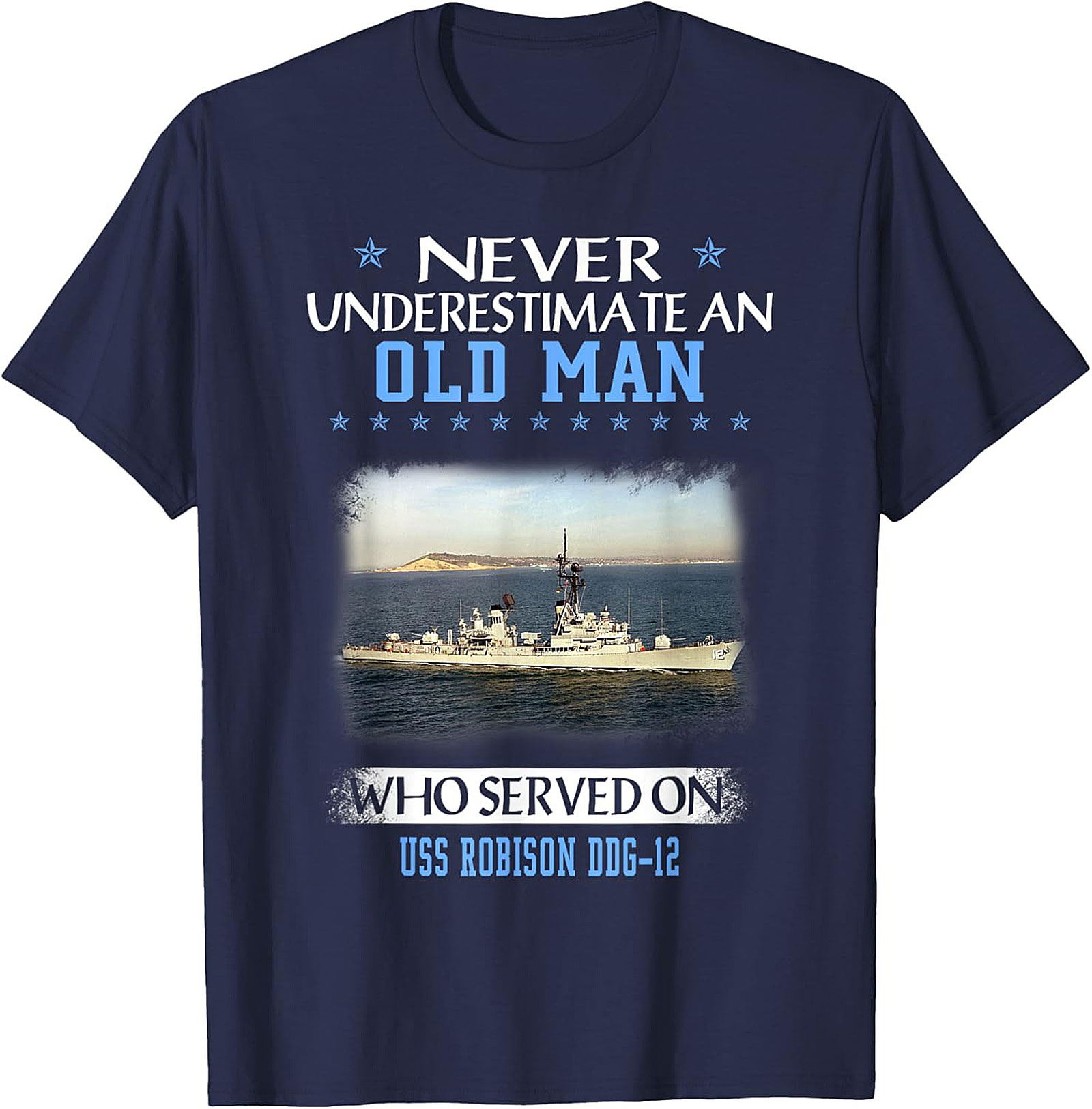 USS Robison DDG-12 Veteran T-shirt | Navy Funny Tee