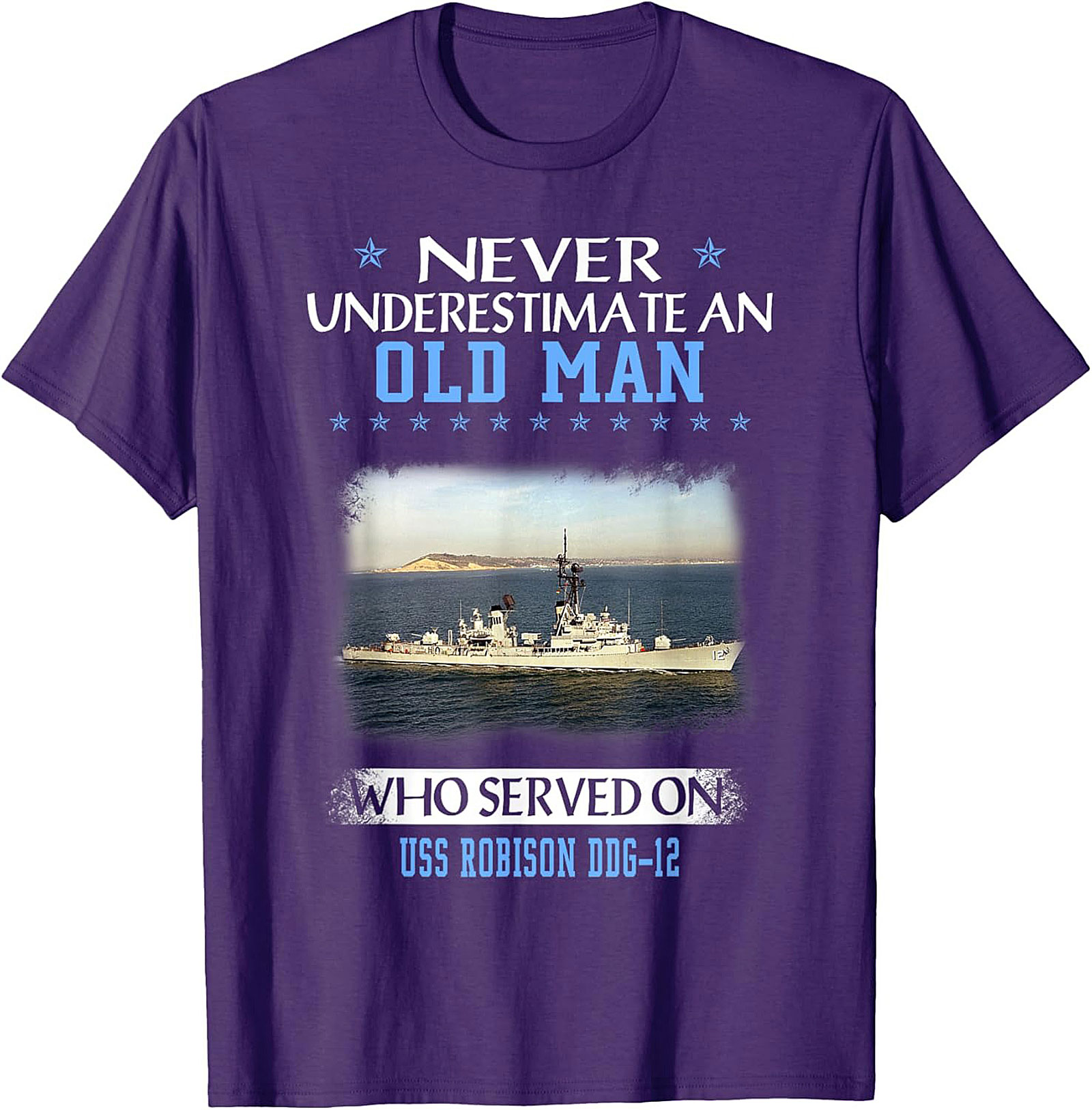 USS Robison DDG-12 Veteran T-shirt | Navy Funny Tee
