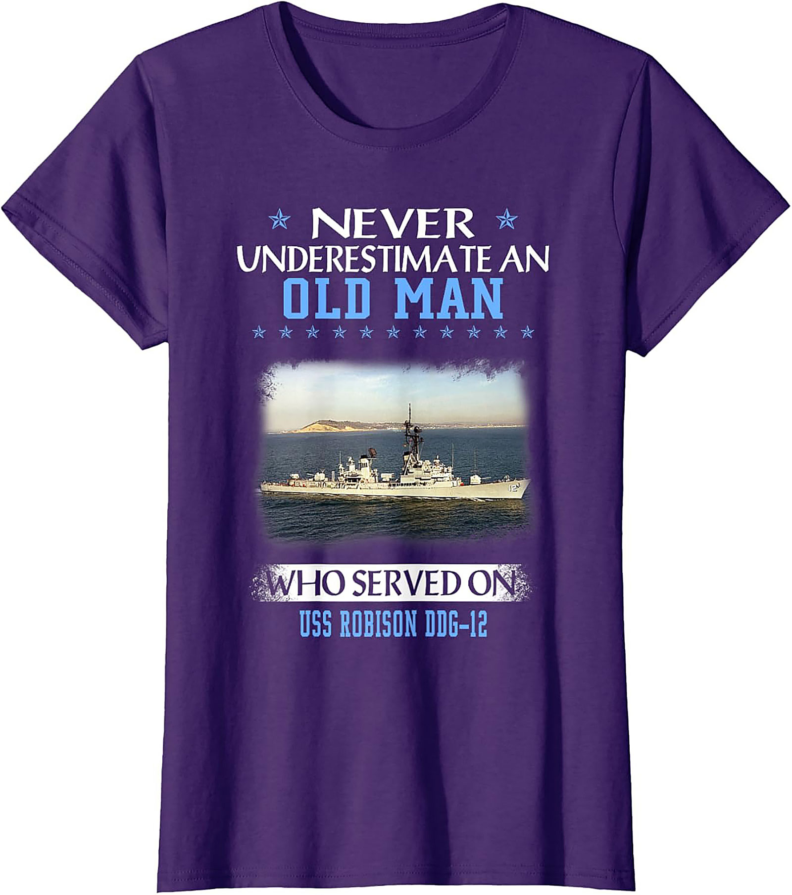USS Robison DDG-12 Veteran T-shirt | Navy Funny Tee
