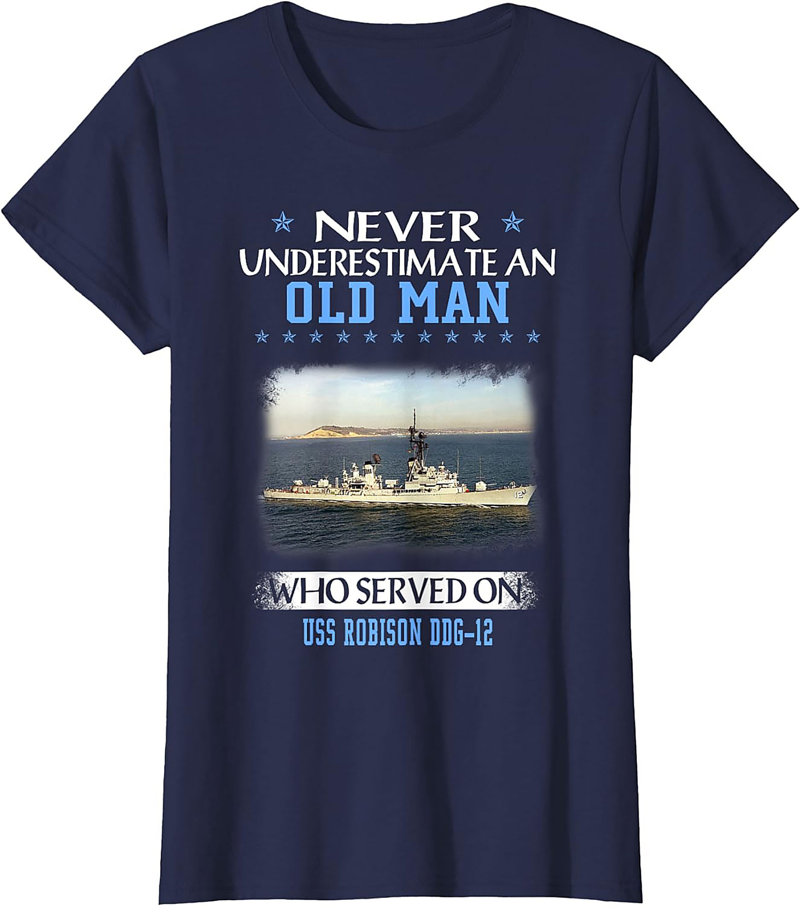 USS Robison DDG-12 Veteran T-shirt | Navy Funny Tee
