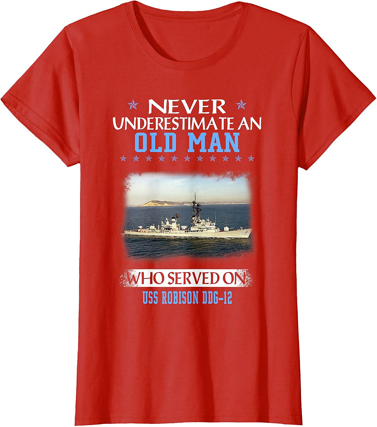 USS Robison DDG-12 Veteran T-shirt | Navy Funny Tee
