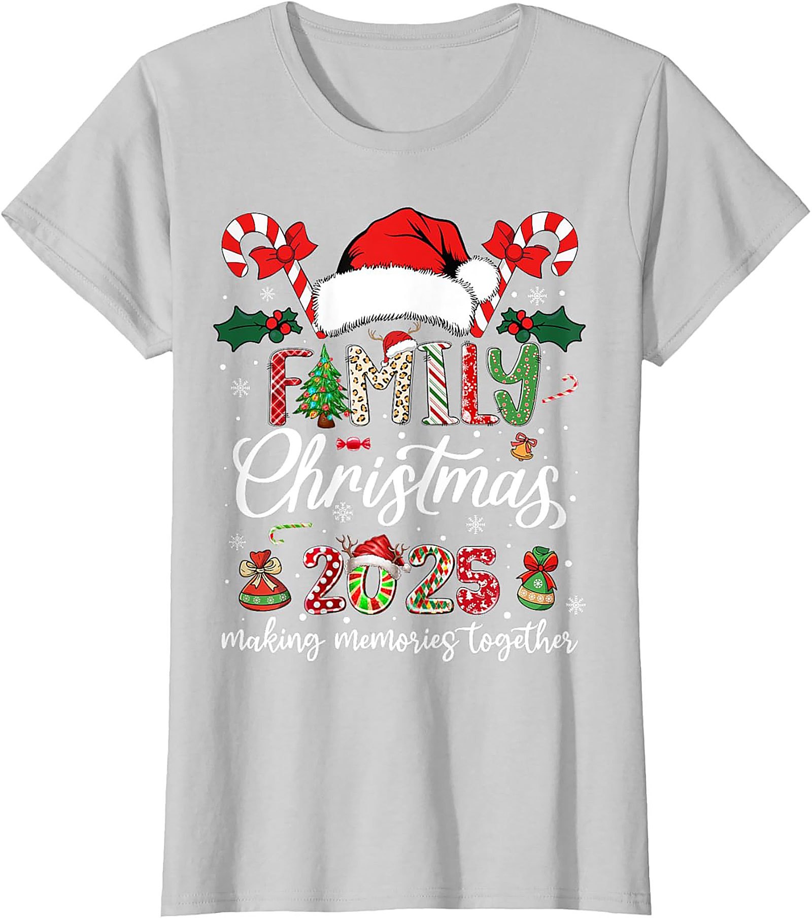 Family Christmas 2025 Graphic Tee Unisex Shirt