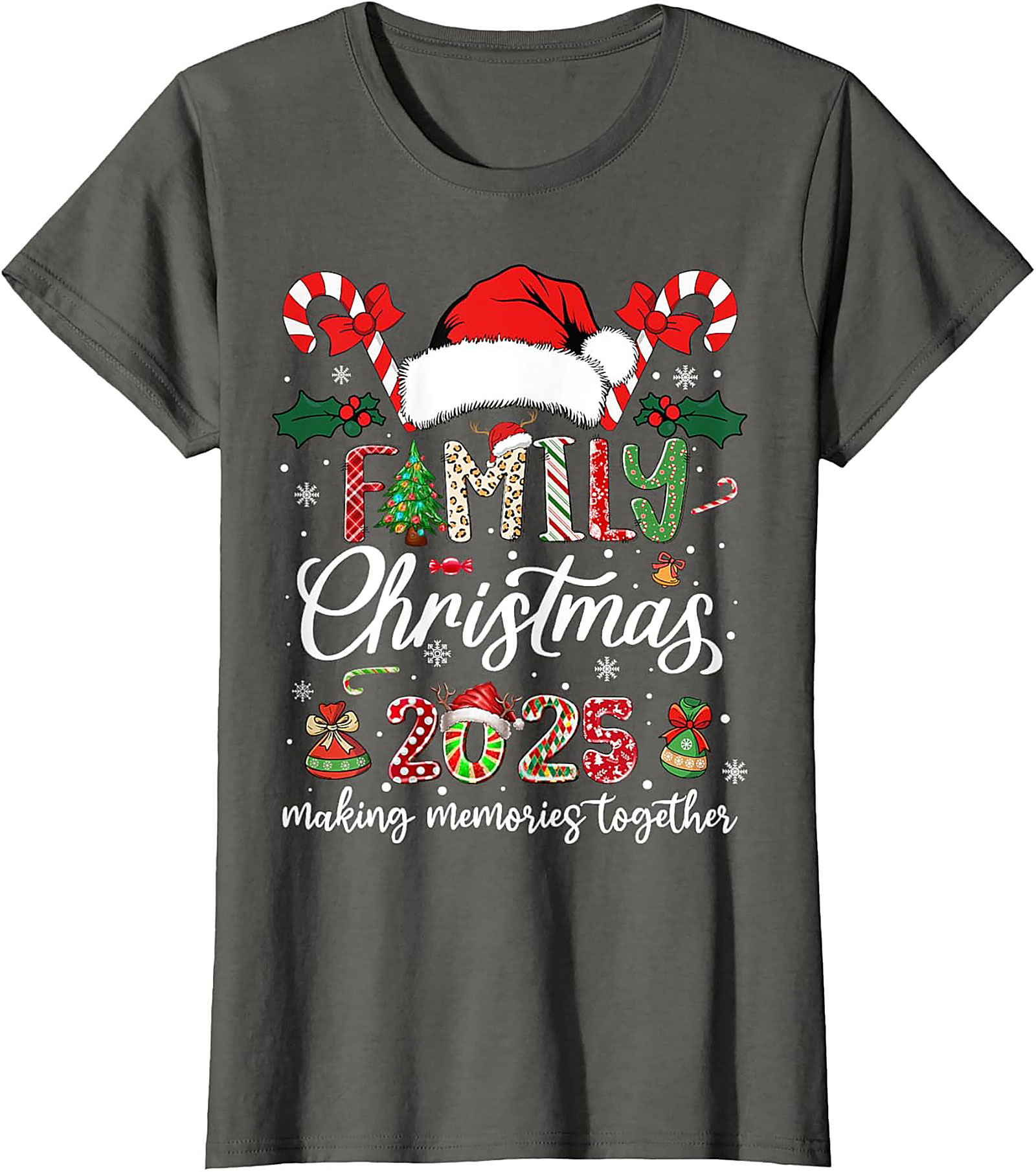 Family Christmas 2025 Graphic Tee Unisex Shirt