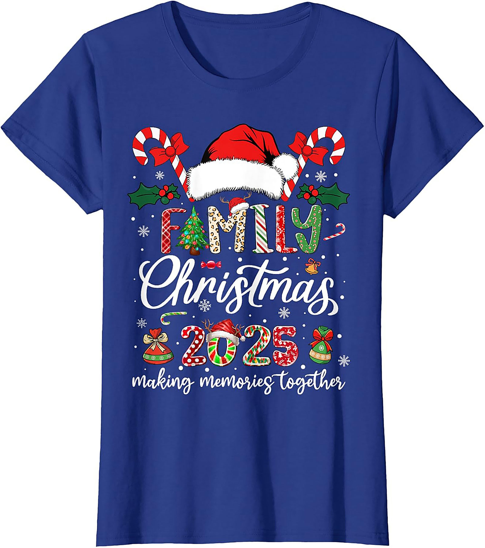 Family Christmas 2025 Graphic Tee Unisex Shirt