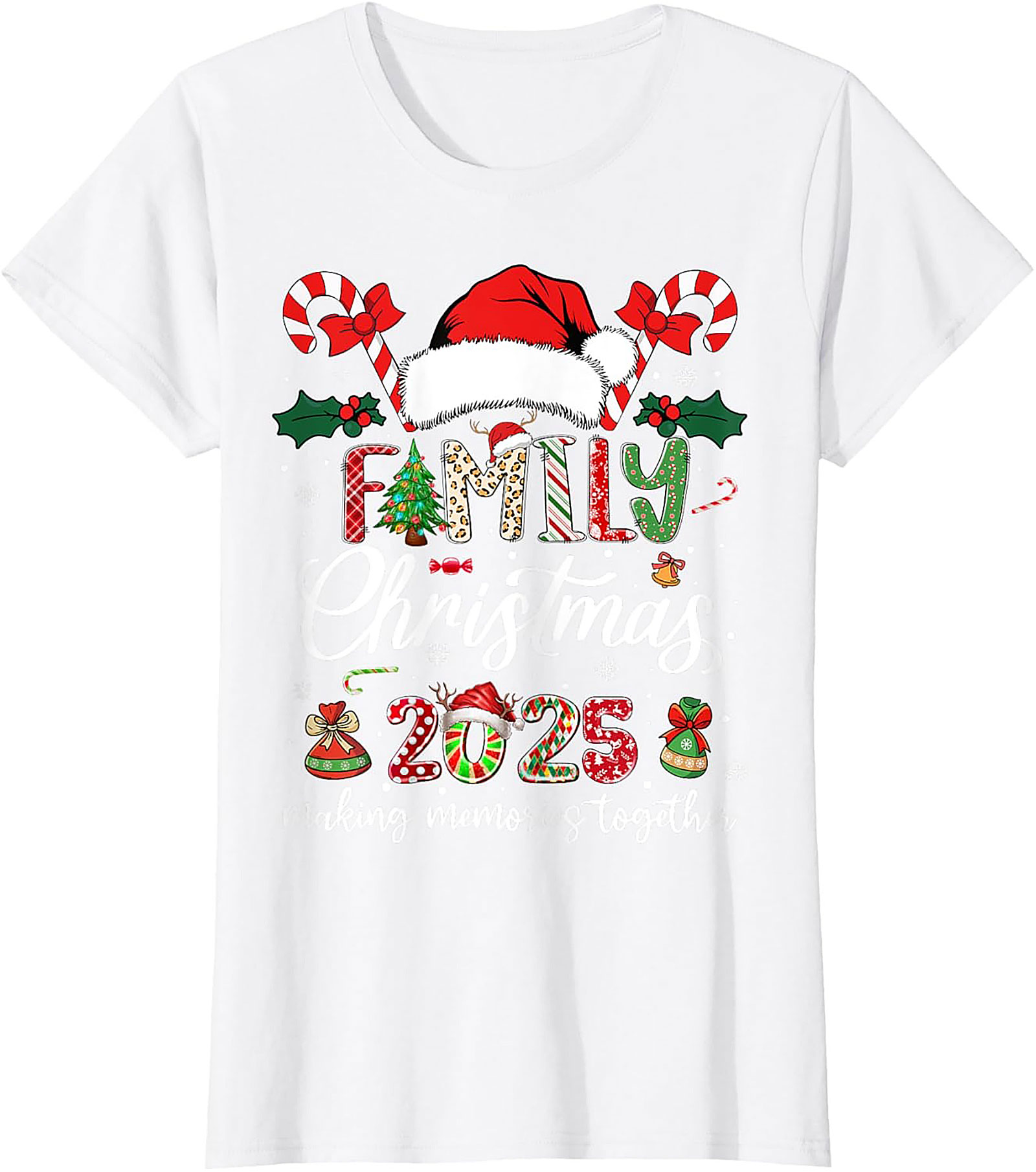 Family Christmas 2025 Graphic Tee Unisex Shirt
