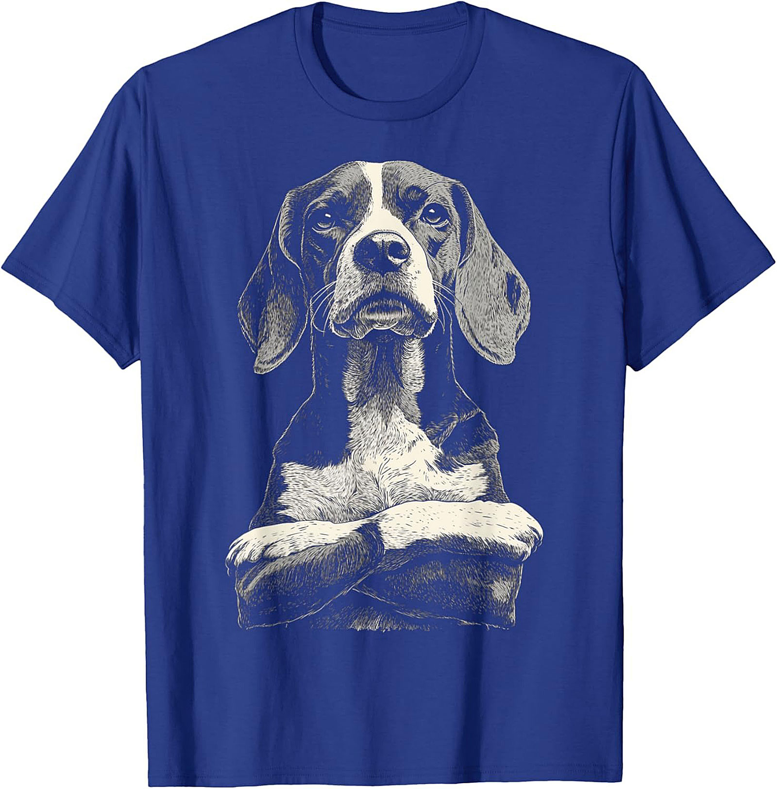 The Grumpy Beagle Dog Graphic Tee | Judgy Hound Unisex Shirt