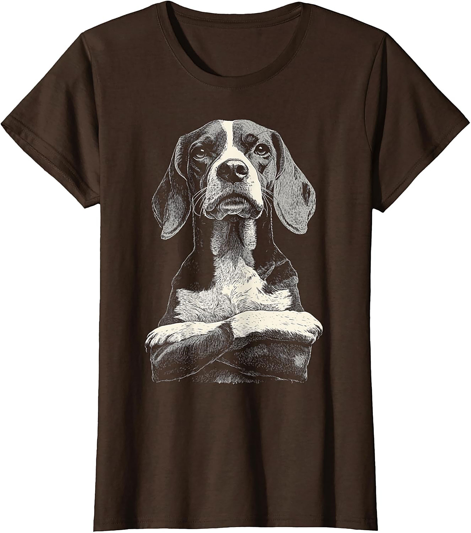 The Grumpy Beagle Dog Graphic Tee | Judgy Hound Unisex Shirt