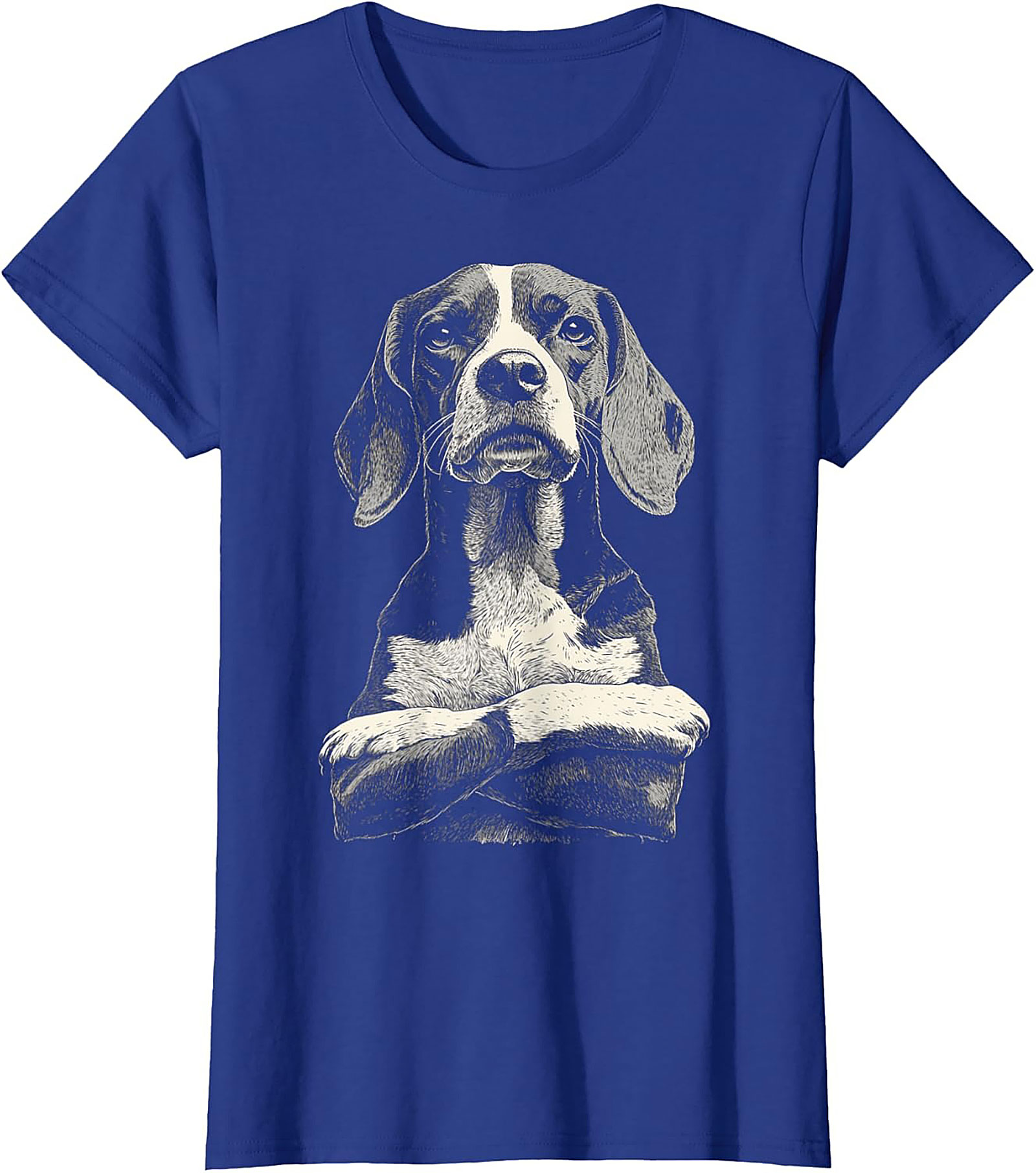 The Grumpy Beagle Dog Graphic Tee | Judgy Hound Unisex Shirt
